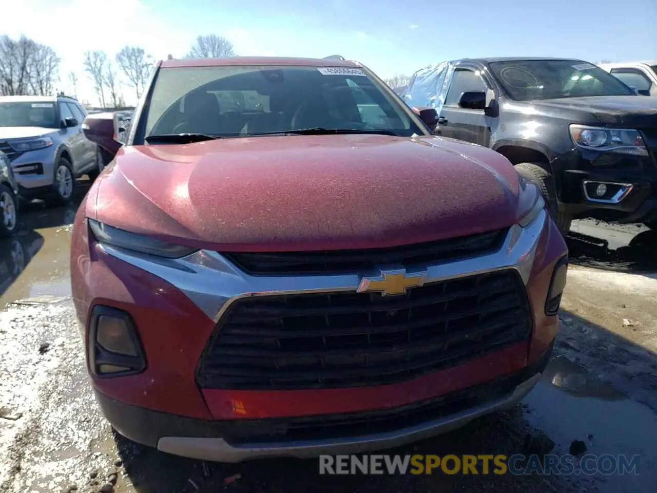 5 Photograph of a damaged car 3GNKBJRS2MS507372 CHEVROLET BLAZER 2021
