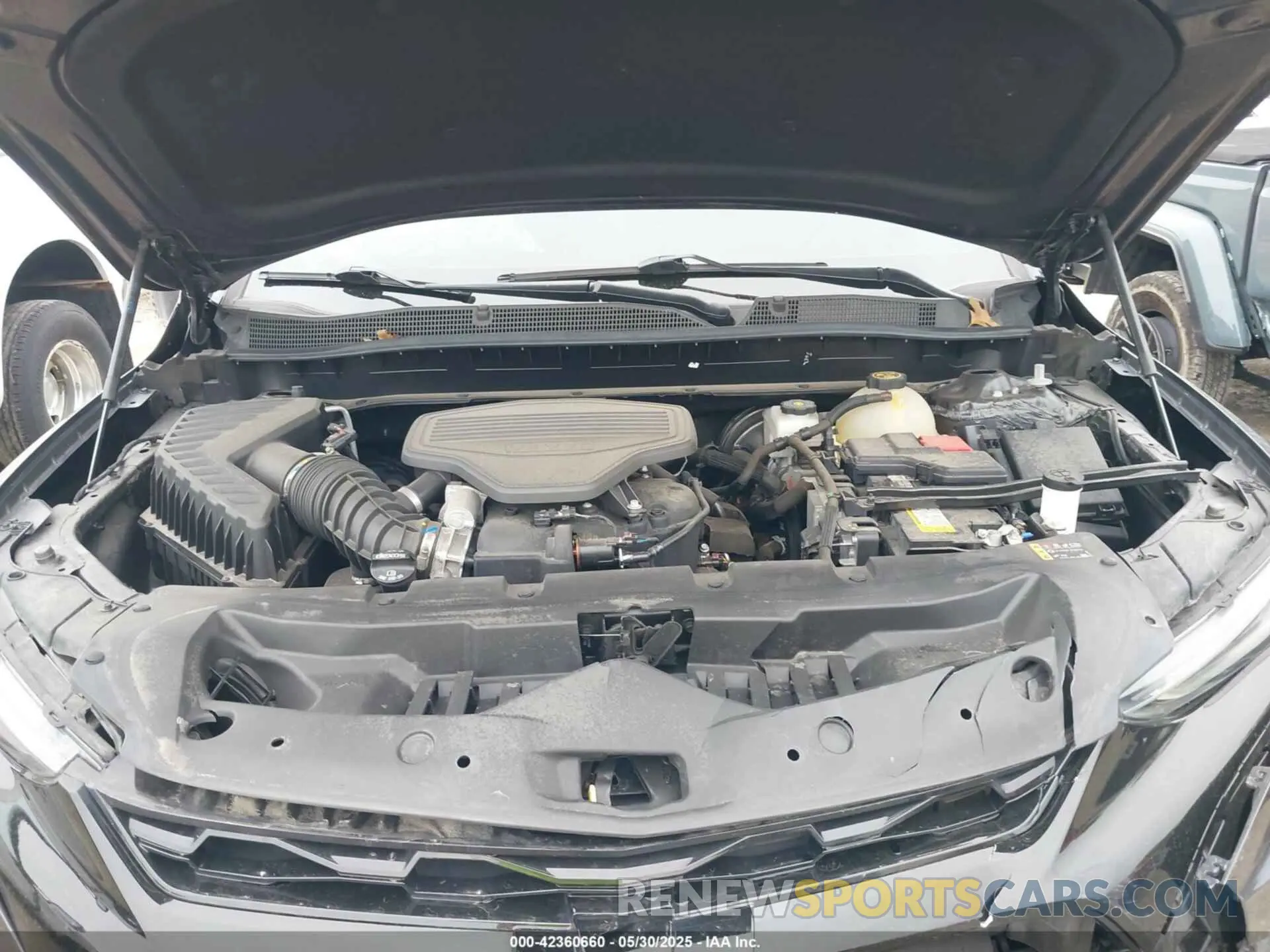 10 Photograph of a damaged car 3GNKBJRS7MS562738 CHEVROLET BLAZER 2021
