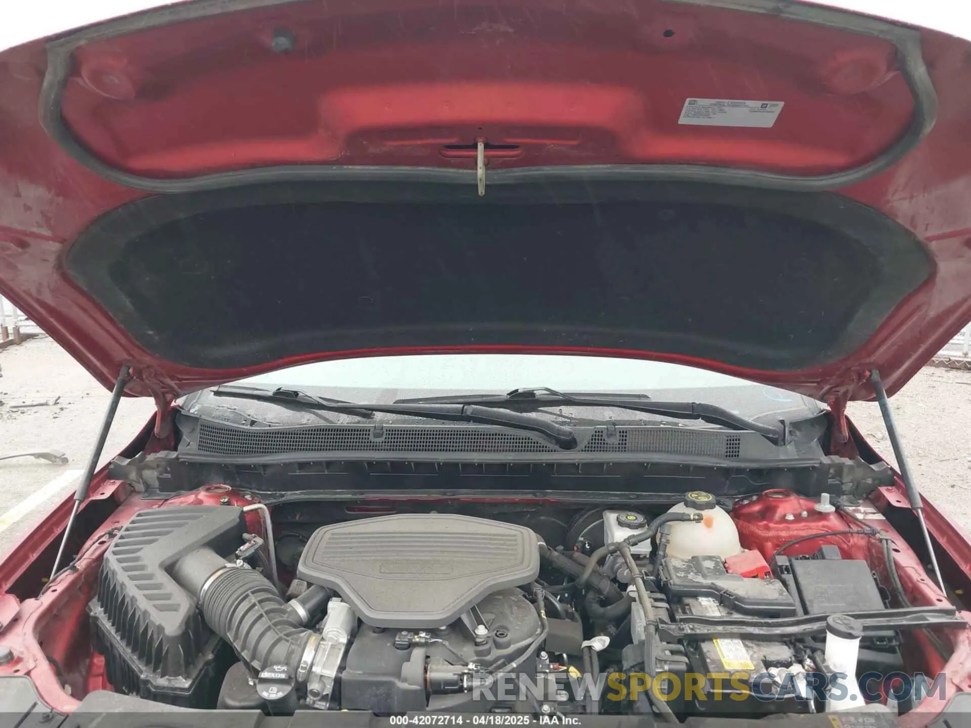 10 Photograph of a damaged car 3GNKBKRS1MS526890 CHEVROLET BLAZER 2021