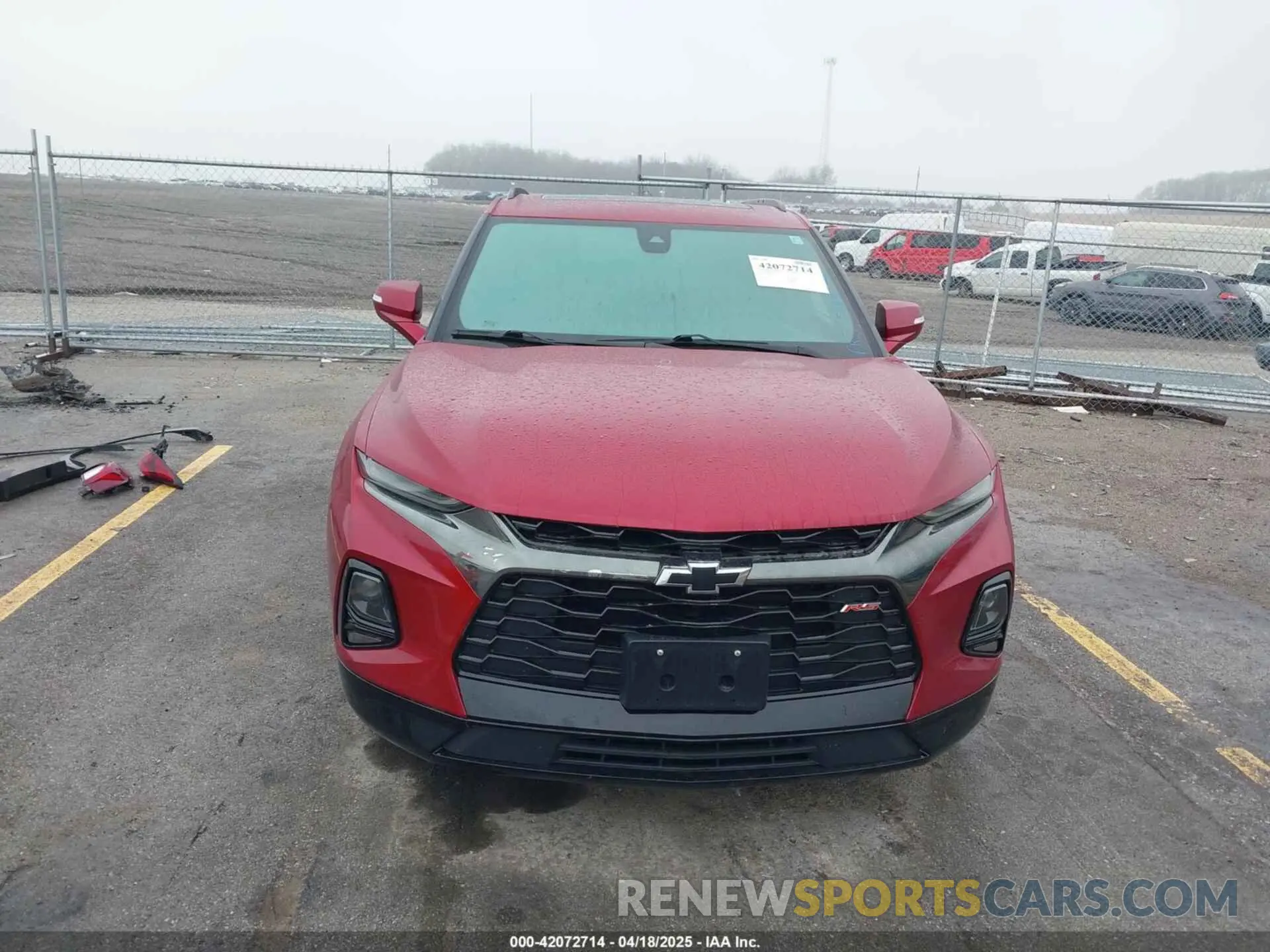 13 Photograph of a damaged car 3GNKBKRS1MS526890 CHEVROLET BLAZER 2021