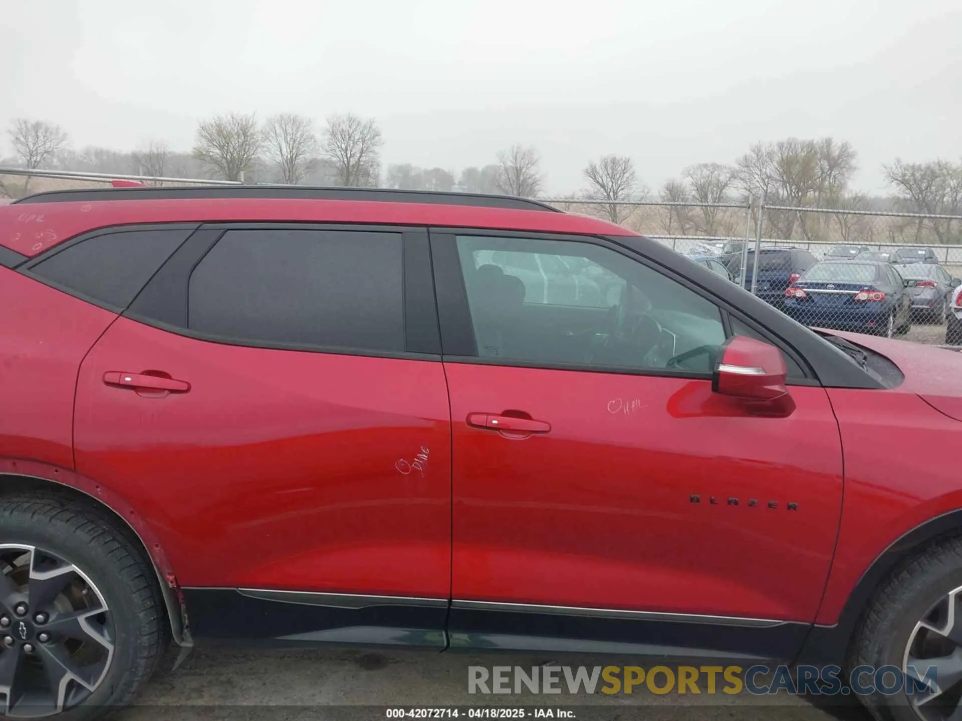14 Photograph of a damaged car 3GNKBKRS1MS526890 CHEVROLET BLAZER 2021