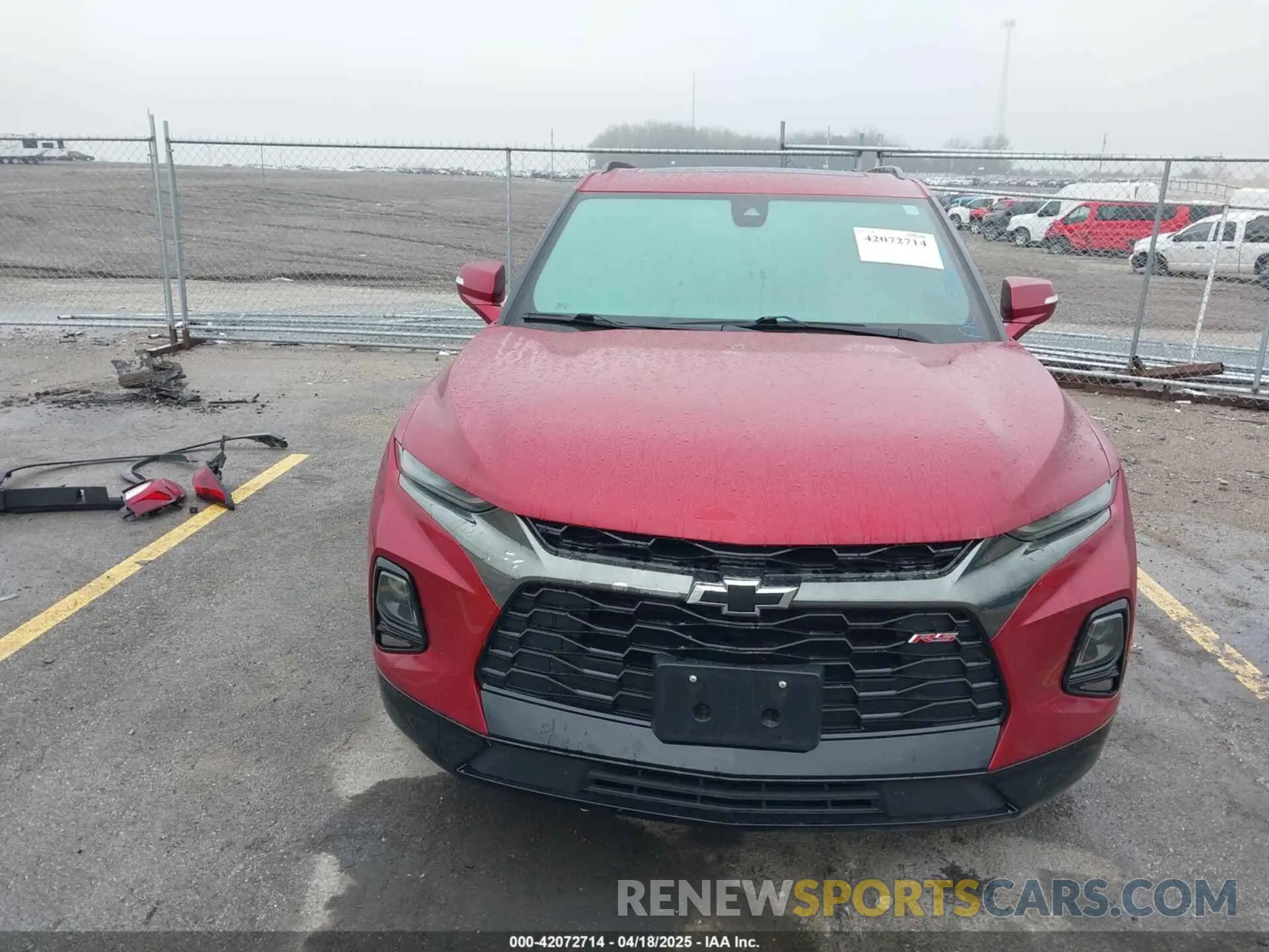 19 Photograph of a damaged car 3GNKBKRS1MS526890 CHEVROLET BLAZER 2021