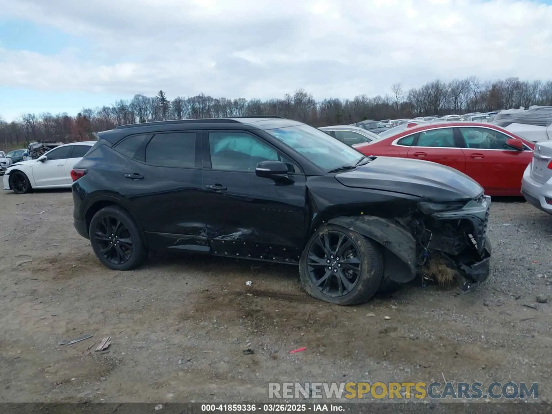 13 Photograph of a damaged car 3GNKBKRS2MS527336 CHEVROLET BLAZER 2021