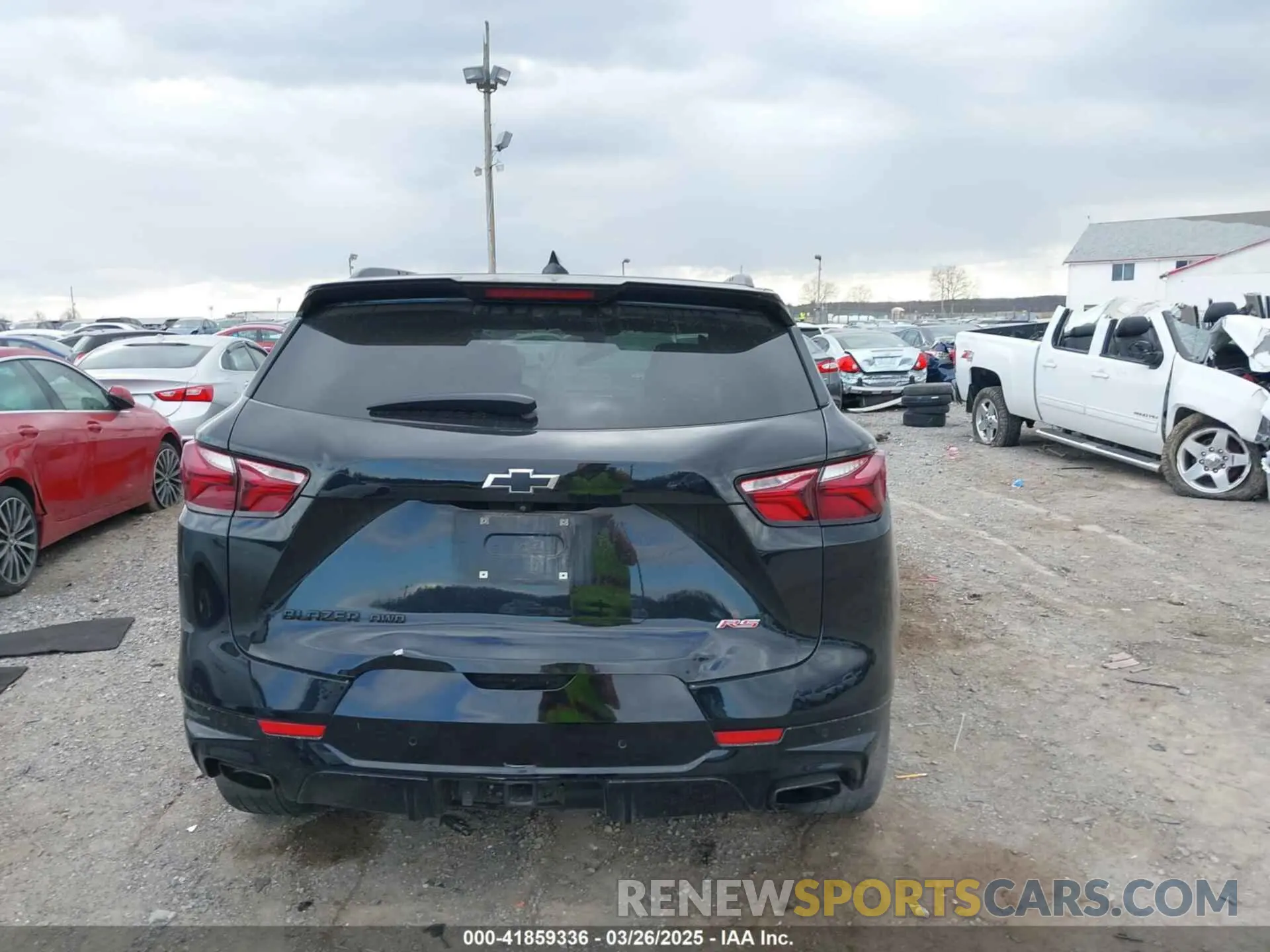 16 Photograph of a damaged car 3GNKBKRS2MS527336 CHEVROLET BLAZER 2021