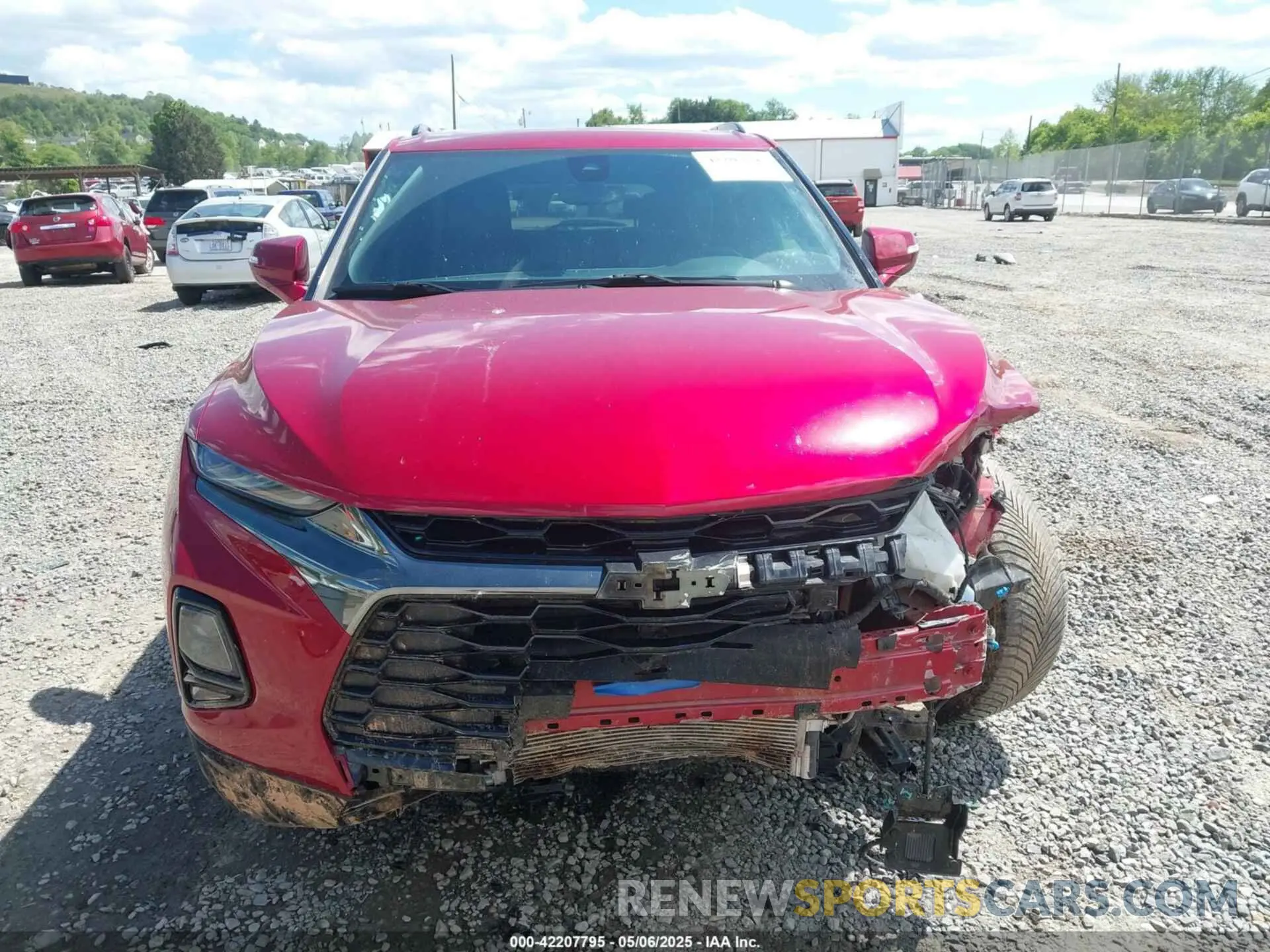 13 Photograph of a damaged car 3GNKBKRS2MS579534 CHEVROLET BLAZER 2021