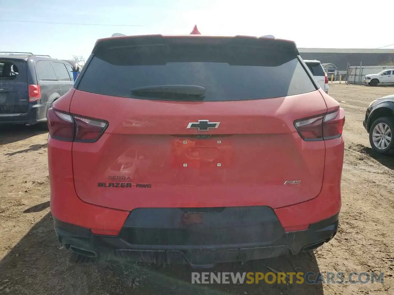 6 Photograph of a damaged car 3GNKBKRS2MS579615 CHEVROLET BLAZER 2021