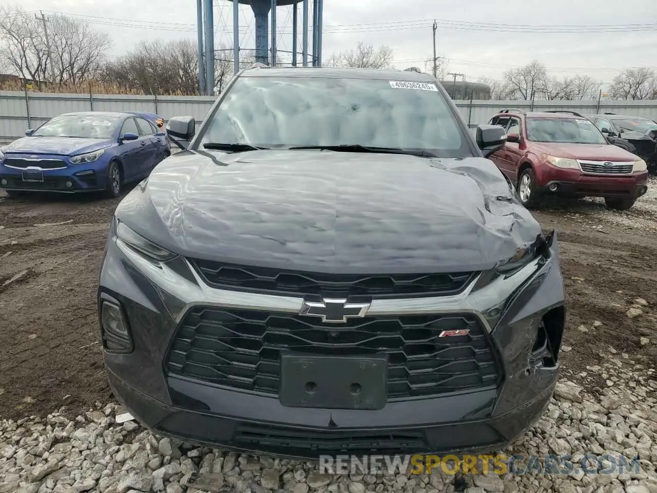 5 Photograph of a damaged car 3GNKBKRS5MS556233 CHEVROLET BLAZER 2021