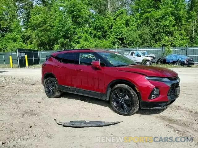 14 Photograph of a damaged car 3GNKBKRS5MS581391 CHEVROLET BLAZER 2021