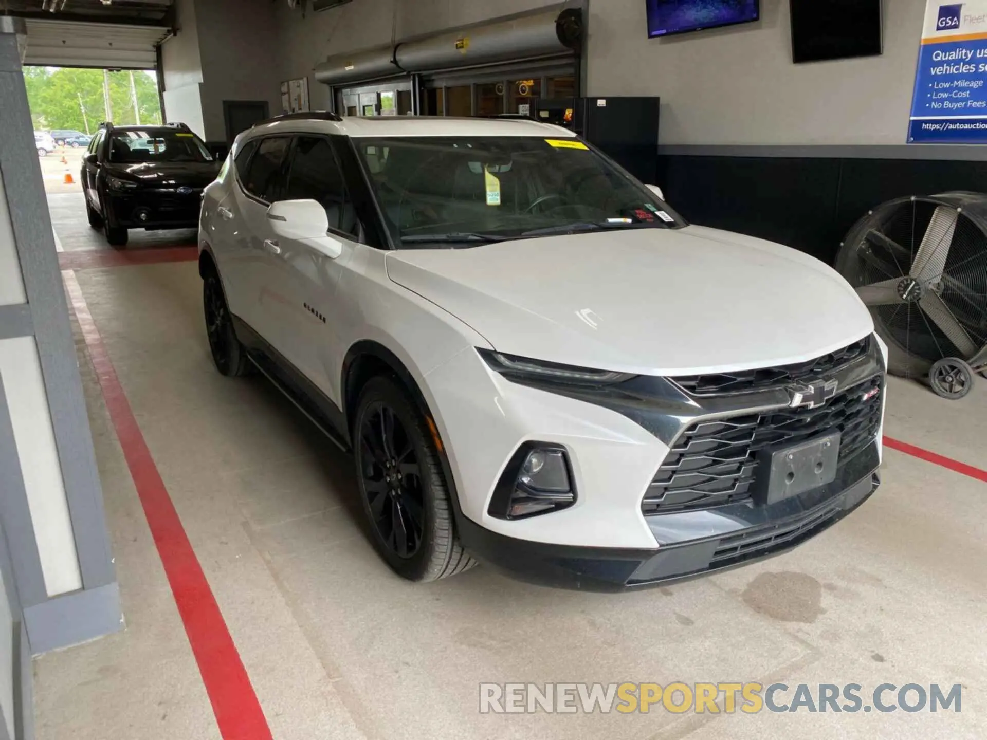 21 Photograph of a damaged car 3GNKBKRS6MS507722 CHEVROLET BLAZER 2021