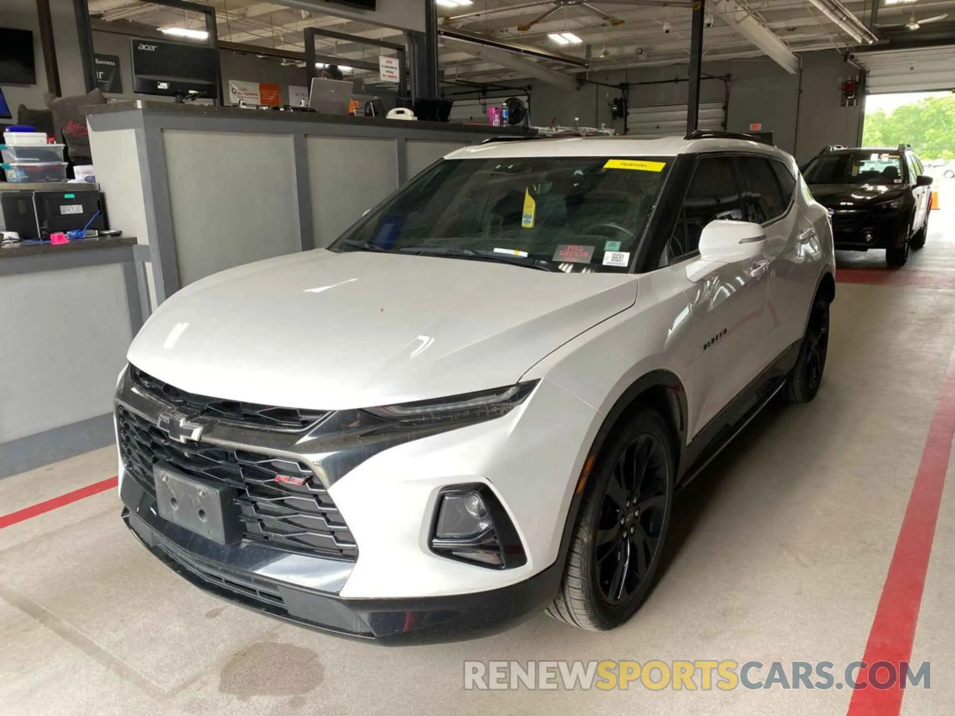 22 Photograph of a damaged car 3GNKBKRS6MS507722 CHEVROLET BLAZER 2021