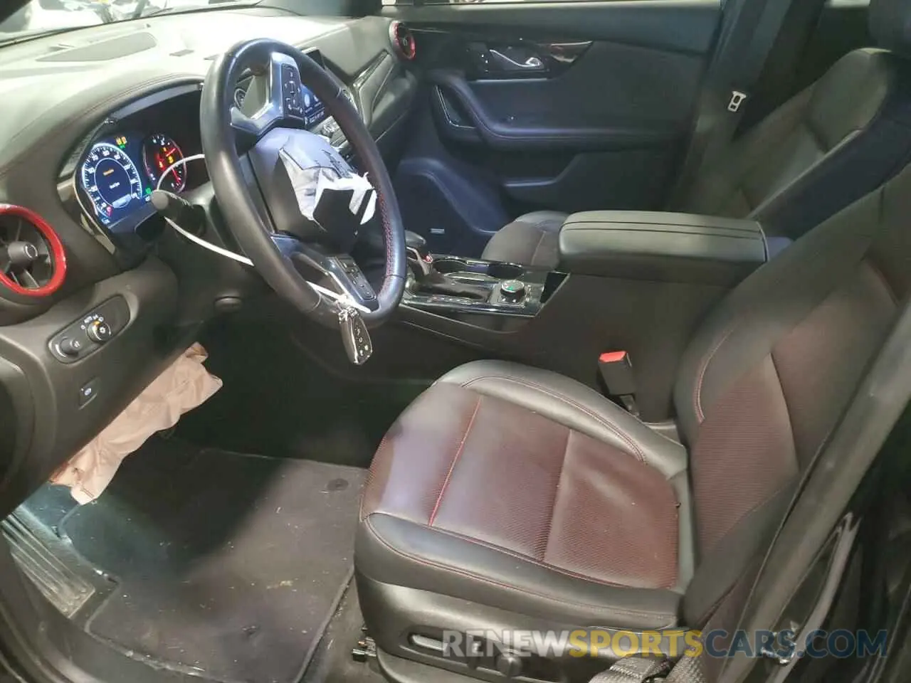 7 Photograph of a damaged car 3GNKBKRS6MS523726 CHEVROLET BLAZER 2021