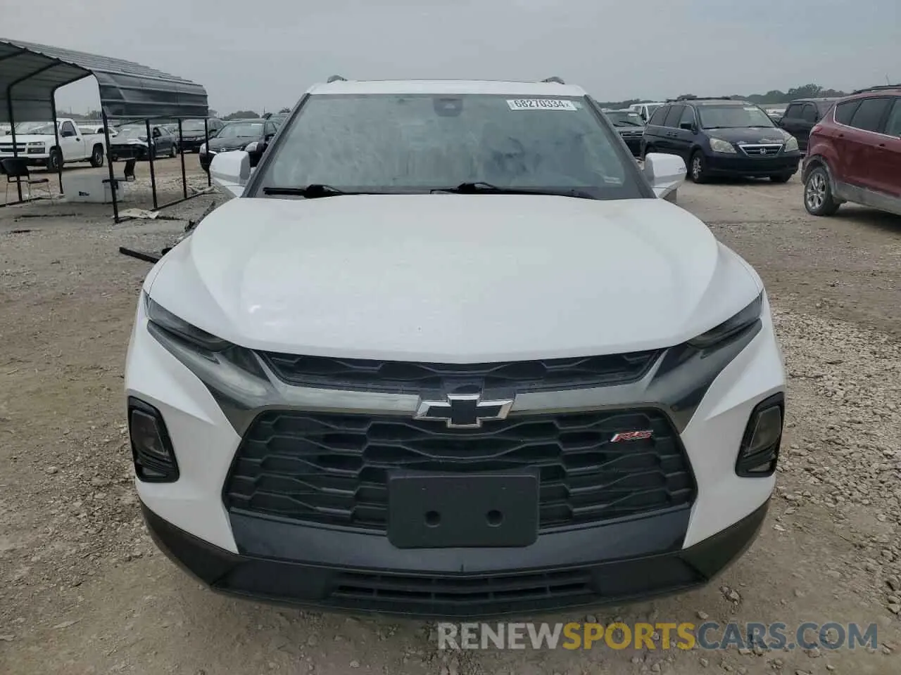 5 Photograph of a damaged car 3GNKBKRS6MS524293 CHEVROLET BLAZER 2021