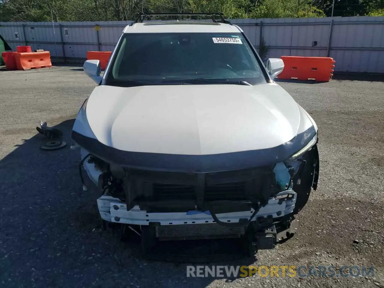 5 Photograph of a damaged car 3GNKBKRS7MS544729 CHEVROLET BLAZER 2021