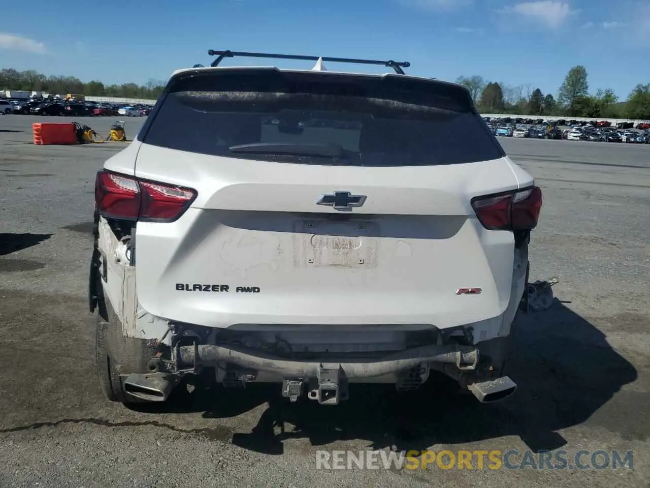 6 Photograph of a damaged car 3GNKBKRS7MS544729 CHEVROLET BLAZER 2021