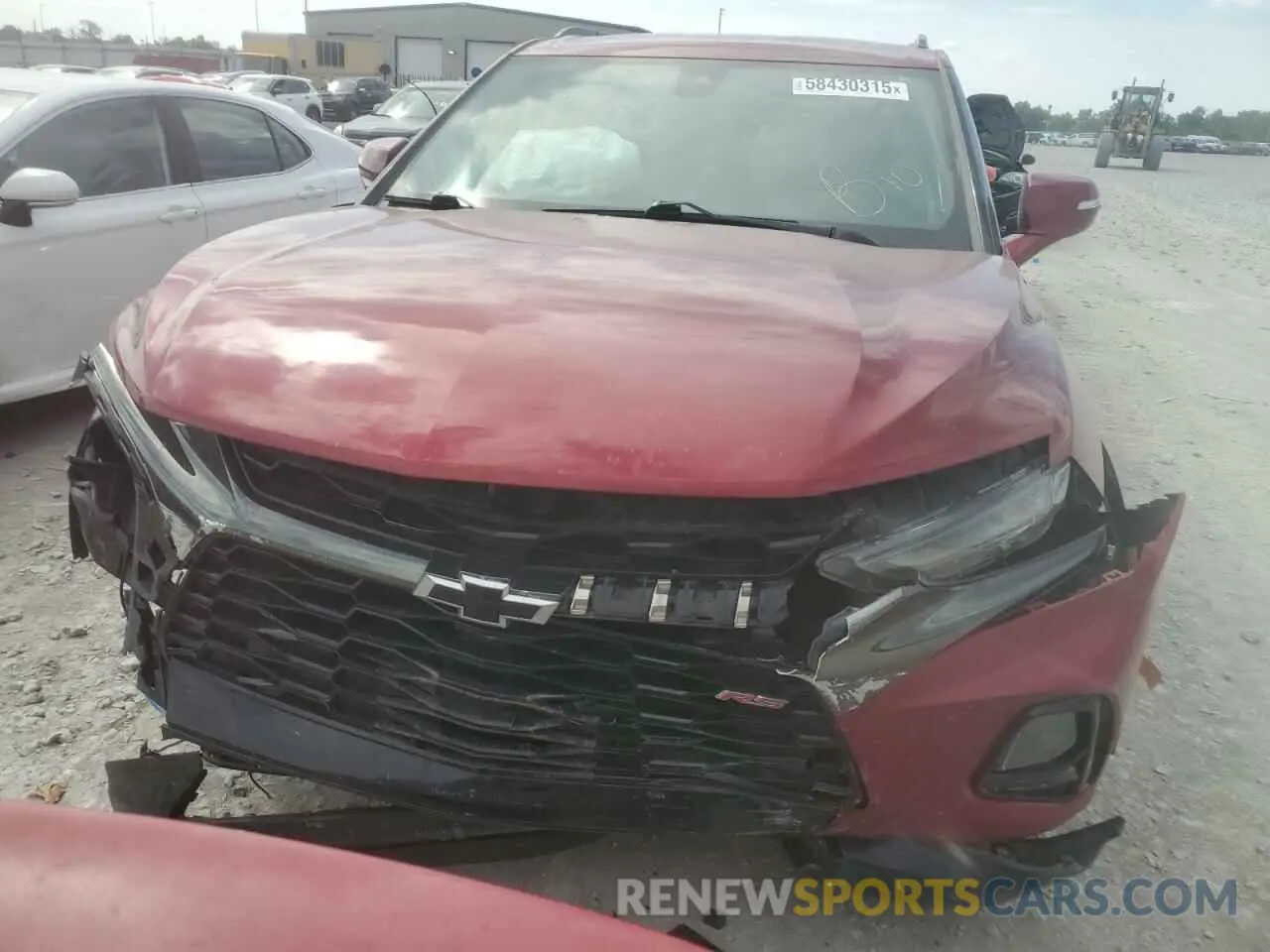 5 Photograph of a damaged car 3GNKBKRS8MS513361 CHEVROLET BLAZER 2021