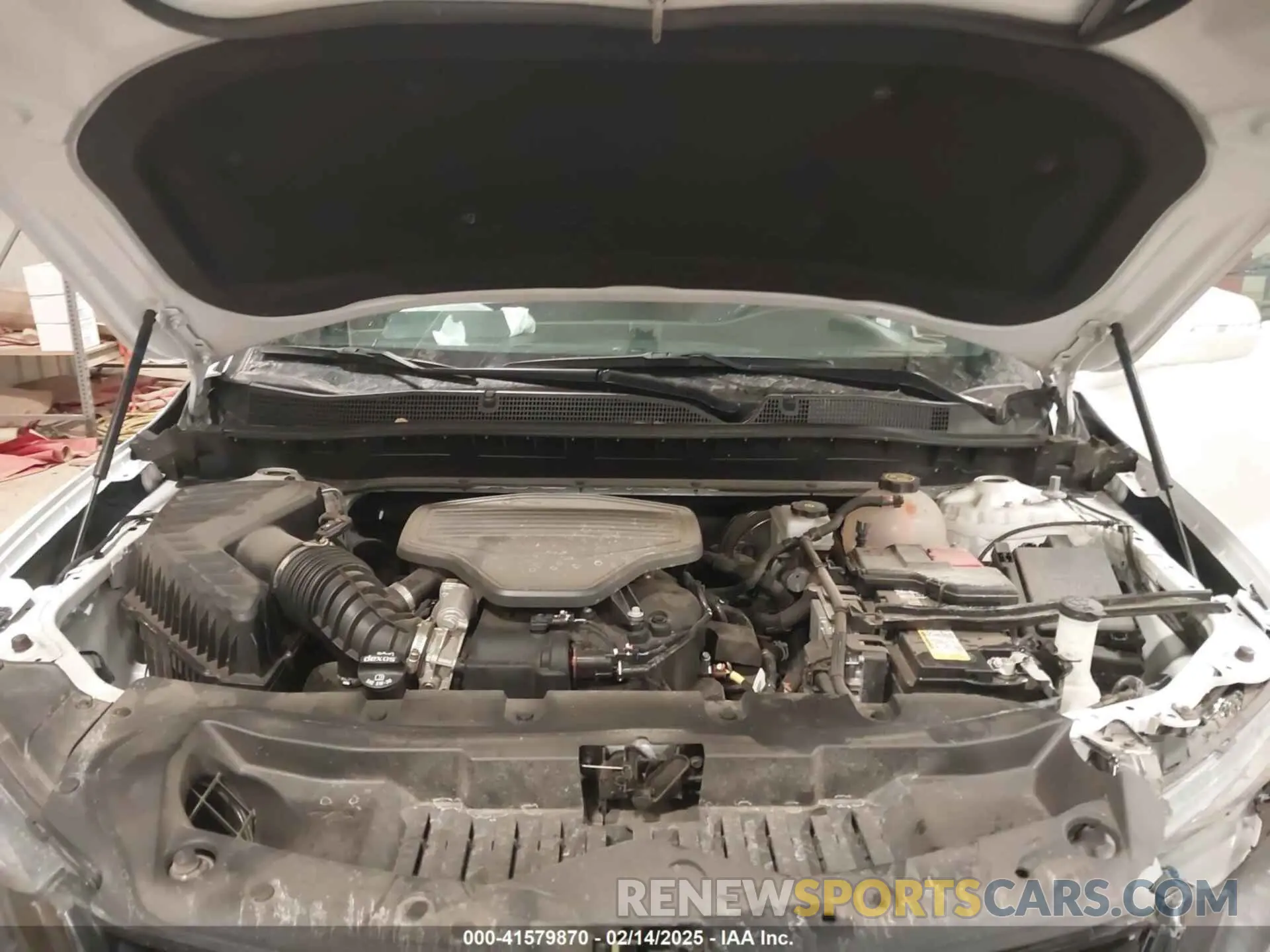 10 Photograph of a damaged car 3GNKBKRS8MS517992 CHEVROLET BLAZER 2021