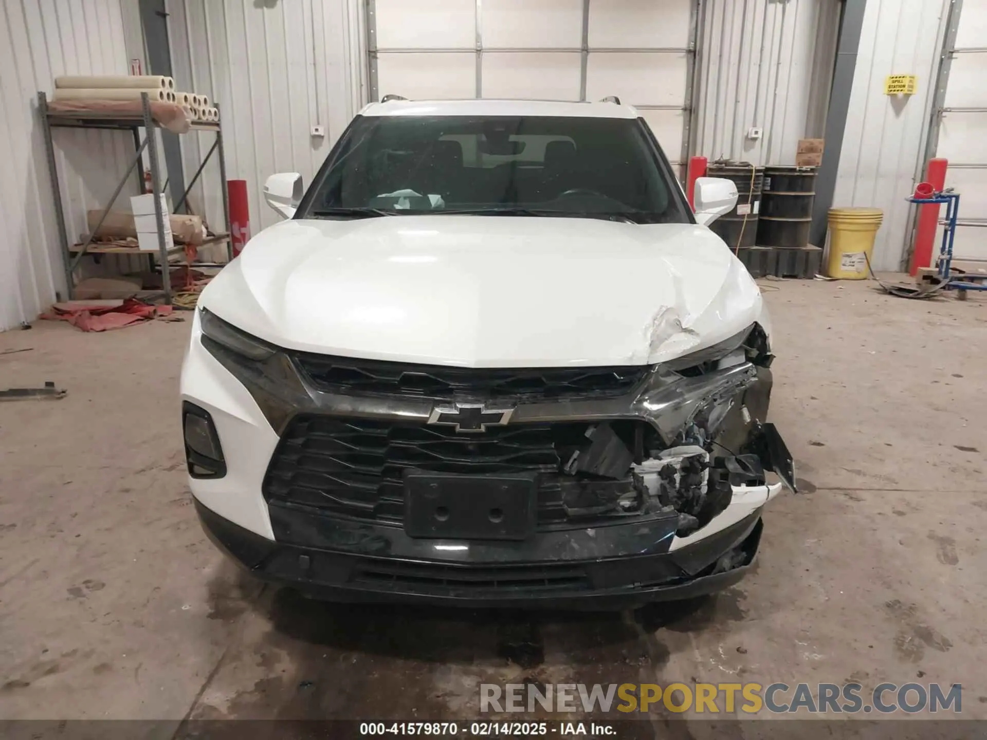 12 Photograph of a damaged car 3GNKBKRS8MS517992 CHEVROLET BLAZER 2021