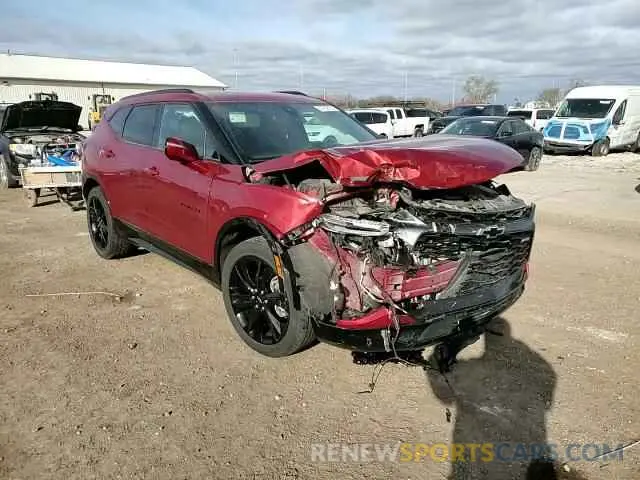 11 Photograph of a damaged car 3GNKBKRS8MS554301 CHEVROLET BLAZER 2021