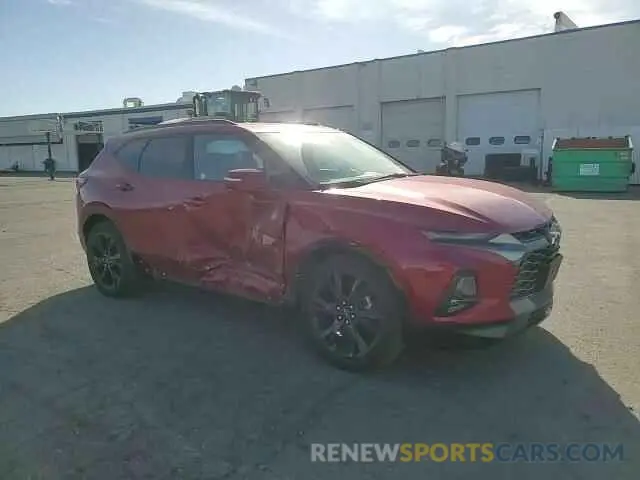 11 Photograph of a damaged car 3GNKBKRS8MS584866 CHEVROLET BLAZER 2021