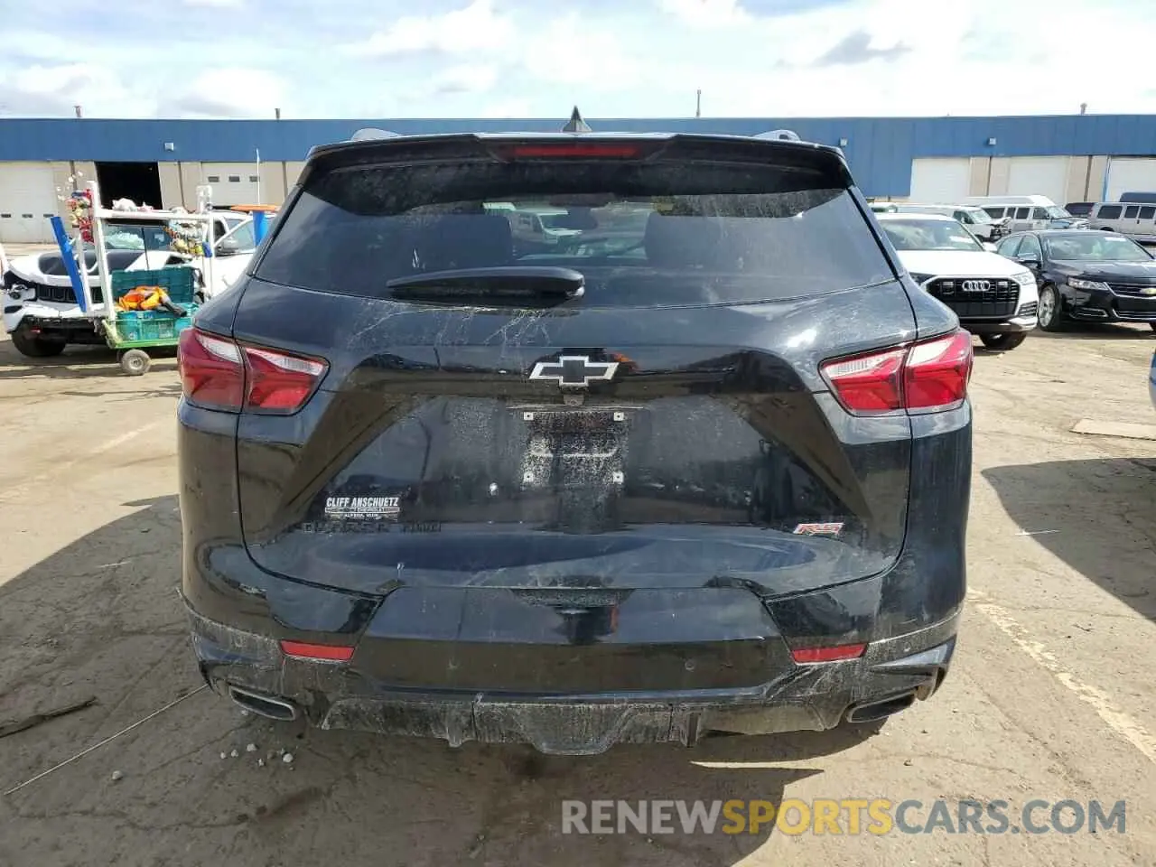 6 Photograph of a damaged car 3GNKBKRS9MS528936 CHEVROLET BLAZER 2021