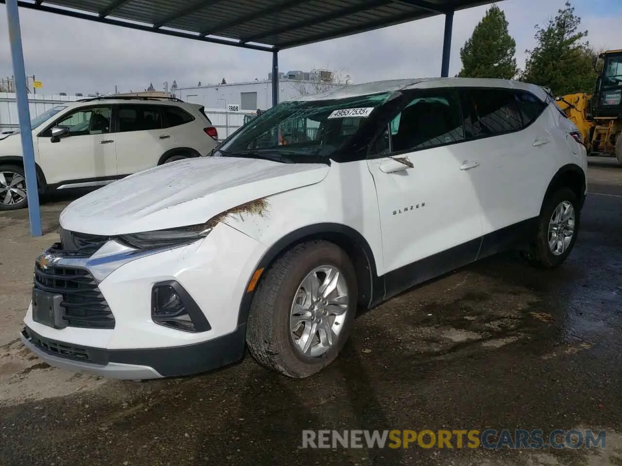 1 Photograph of a damaged car 3GNKBCR40NS134296 CHEVROLET BLAZER 2022
