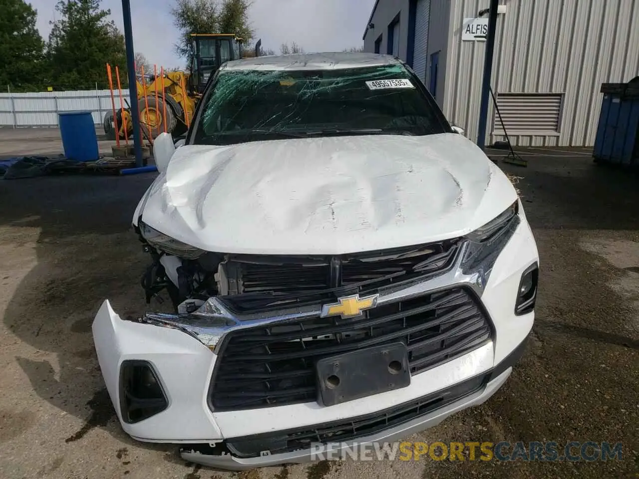 5 Photograph of a damaged car 3GNKBCR40NS134296 CHEVROLET BLAZER 2022