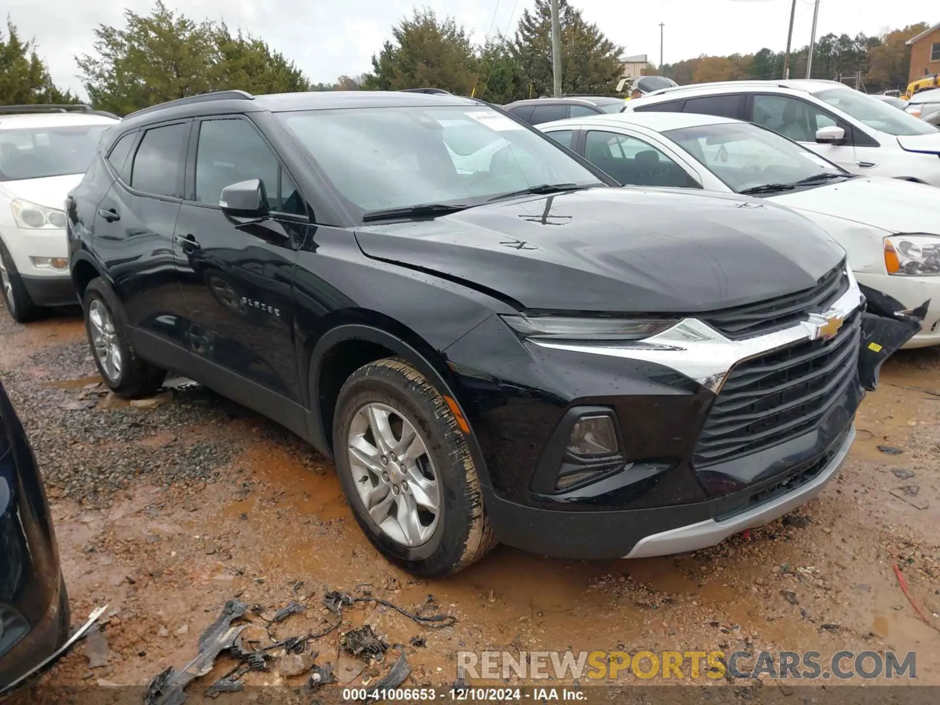 1 Photograph of a damaged car 3GNKBCR40NS209885 CHEVROLET BLAZER 2022