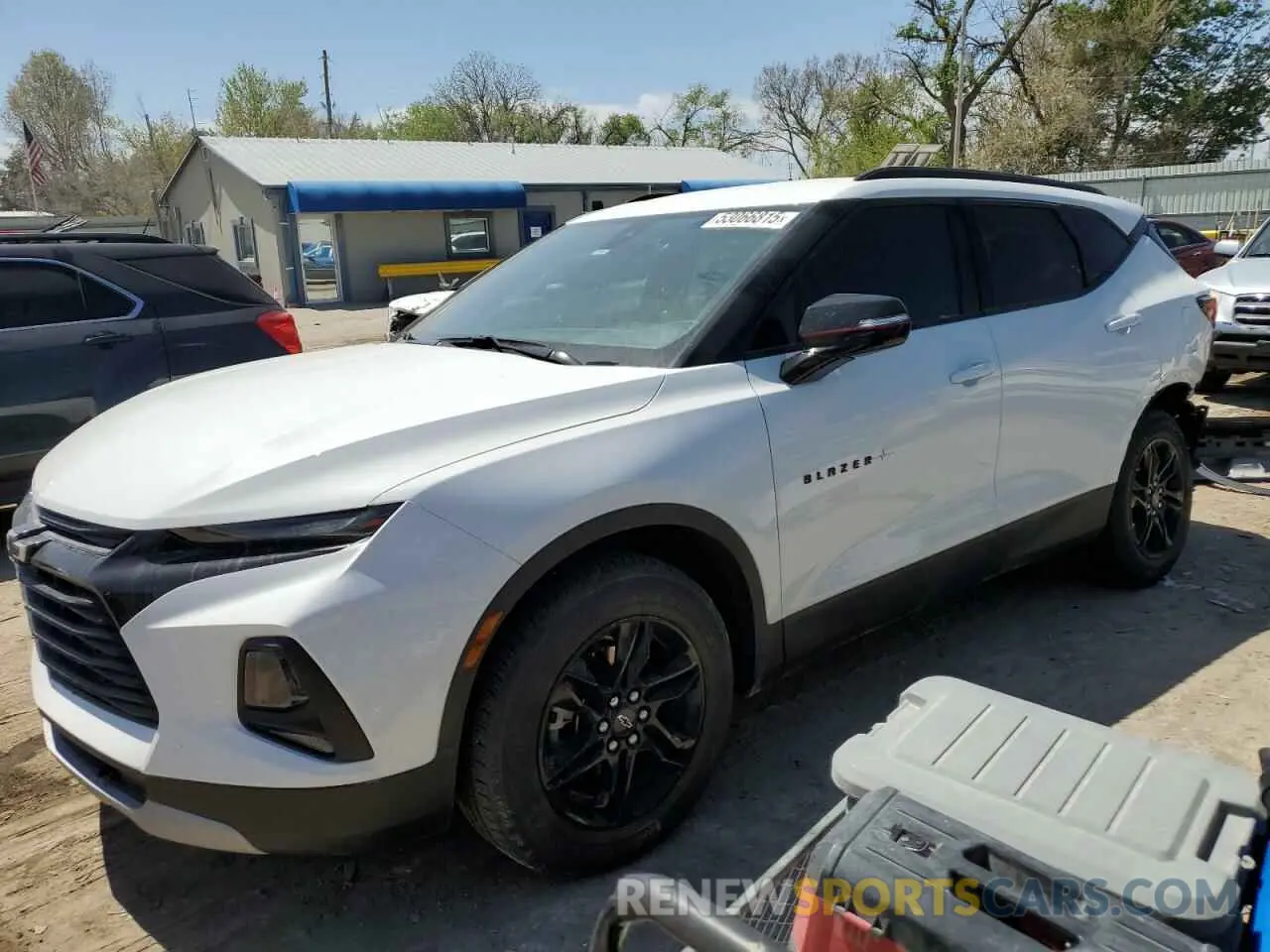 1 Photograph of a damaged car 3GNKBCR41NS188447 CHEVROLET BLAZER 2022