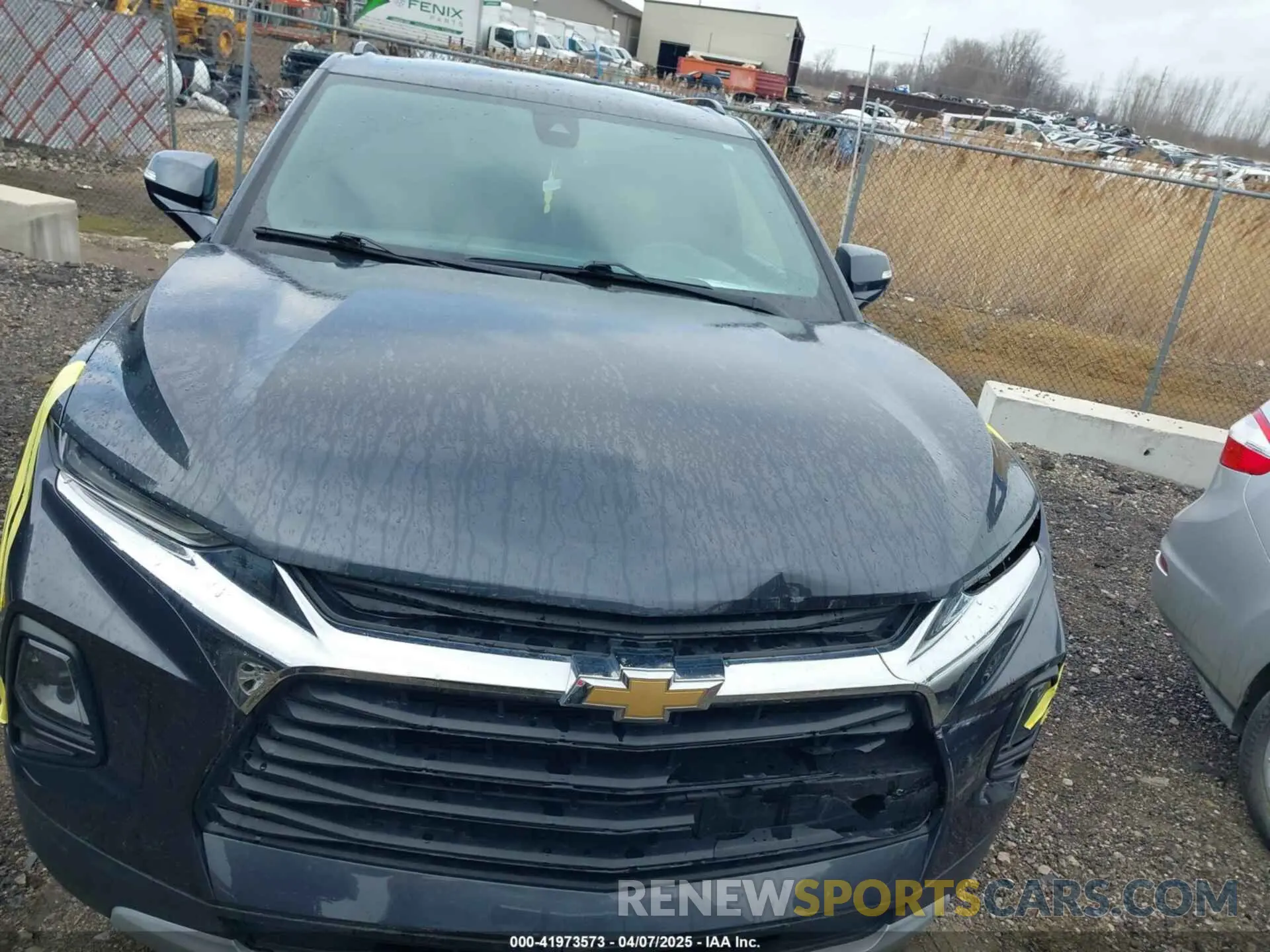 12 Photograph of a damaged car 3GNKBCR42NS124773 CHEVROLET BLAZER 2022