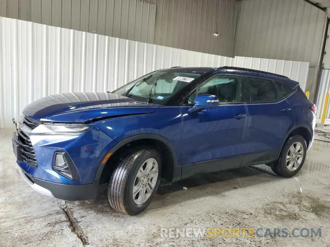 1 Photograph of a damaged car 3GNKBCR42NS203117 CHEVROLET BLAZER 2022