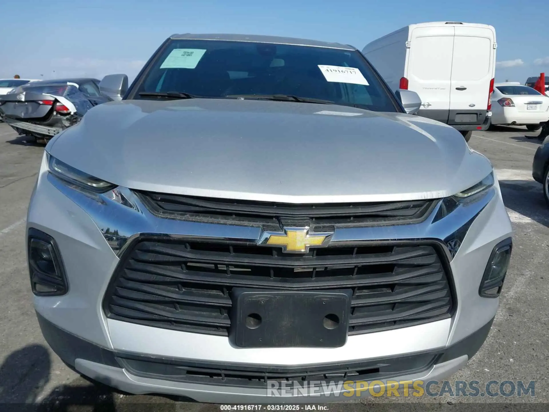 13 Photograph of a damaged car 3GNKBCR43NS117167 CHEVROLET BLAZER 2022