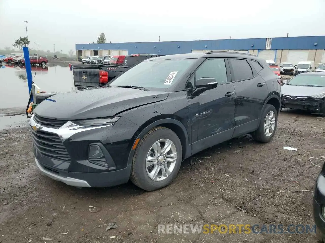 1 Photograph of a damaged car 3GNKBCR45NS165026 CHEVROLET BLAZER 2022
