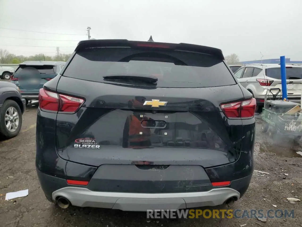 6 Photograph of a damaged car 3GNKBCR45NS165026 CHEVROLET BLAZER 2022