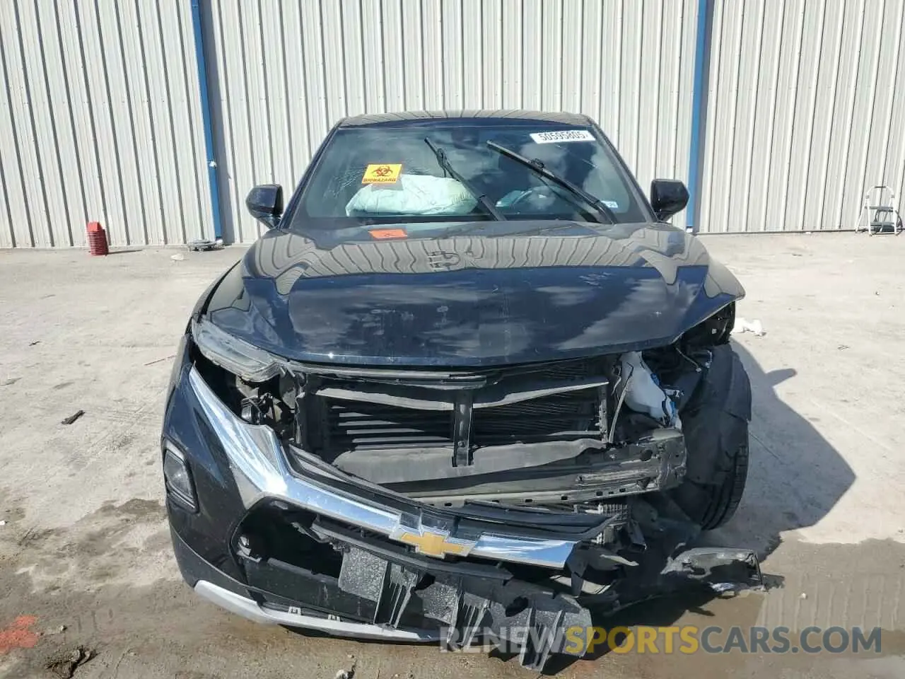 5 Photograph of a damaged car 3GNKBCR47NS123022 CHEVROLET BLAZER 2022