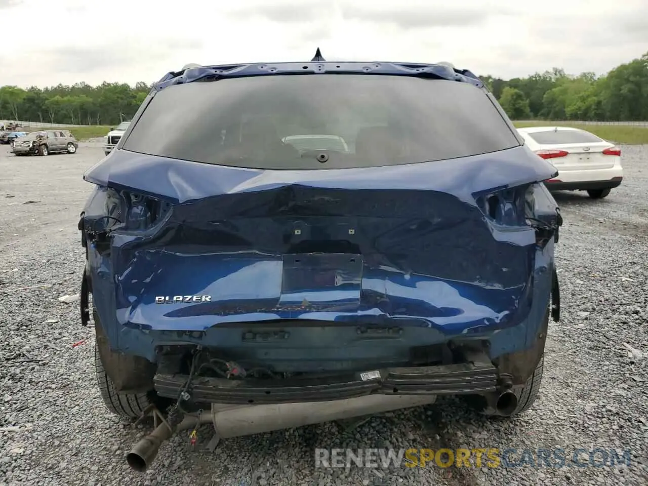 6 Photograph of a damaged car 3GNKBCR49NS123636 CHEVROLET BLAZER 2022