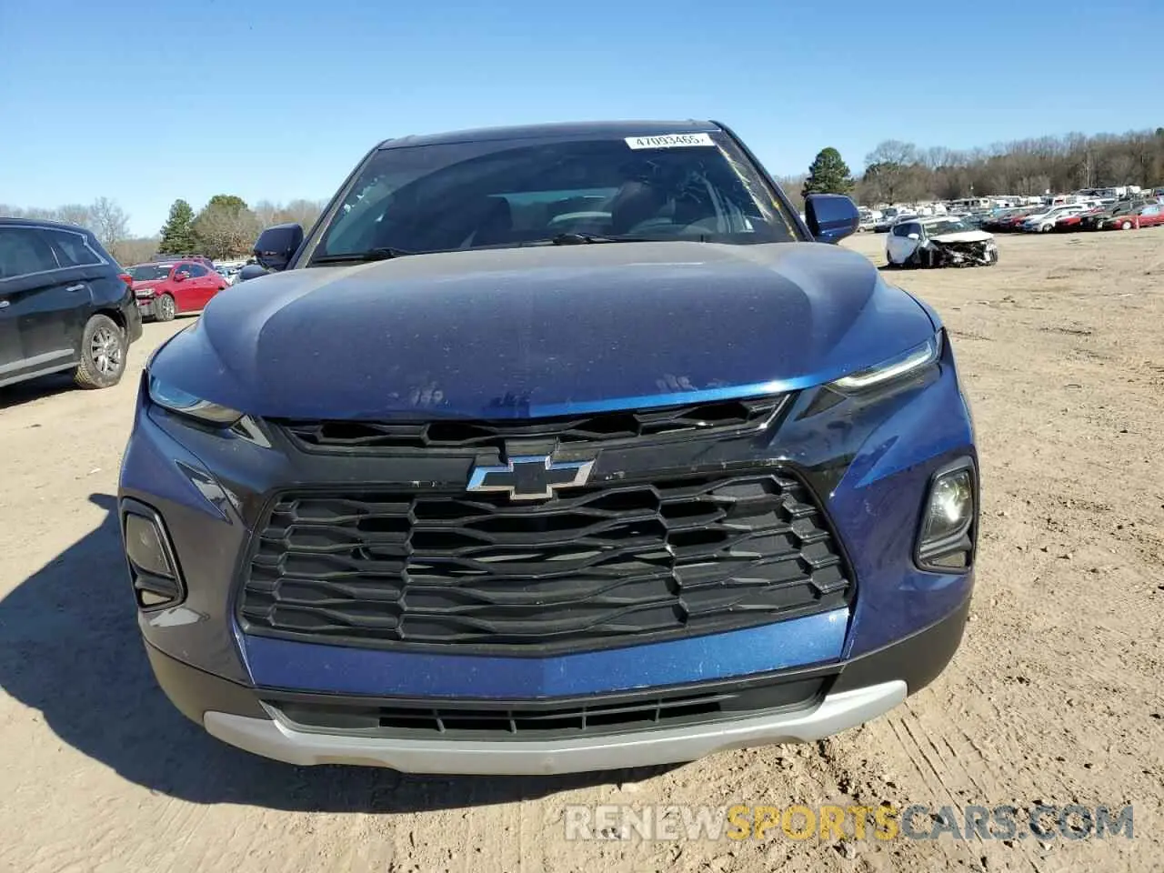 5 Photograph of a damaged car 3GNKBCR49NS125080 CHEVROLET BLAZER 2022