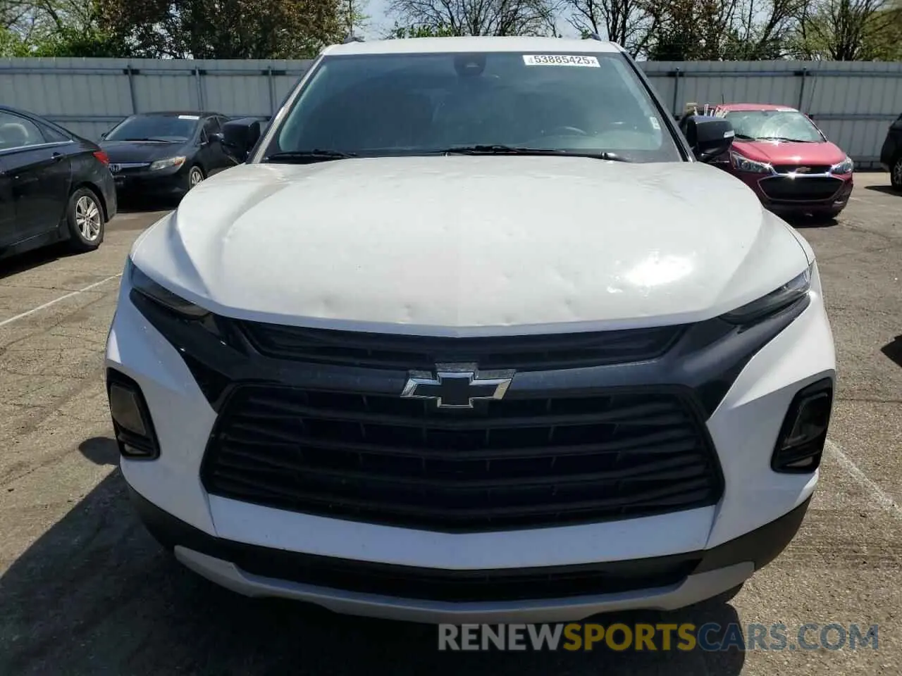 5 Photograph of a damaged car 3GNKBCR4XNS189774 CHEVROLET BLAZER 2022