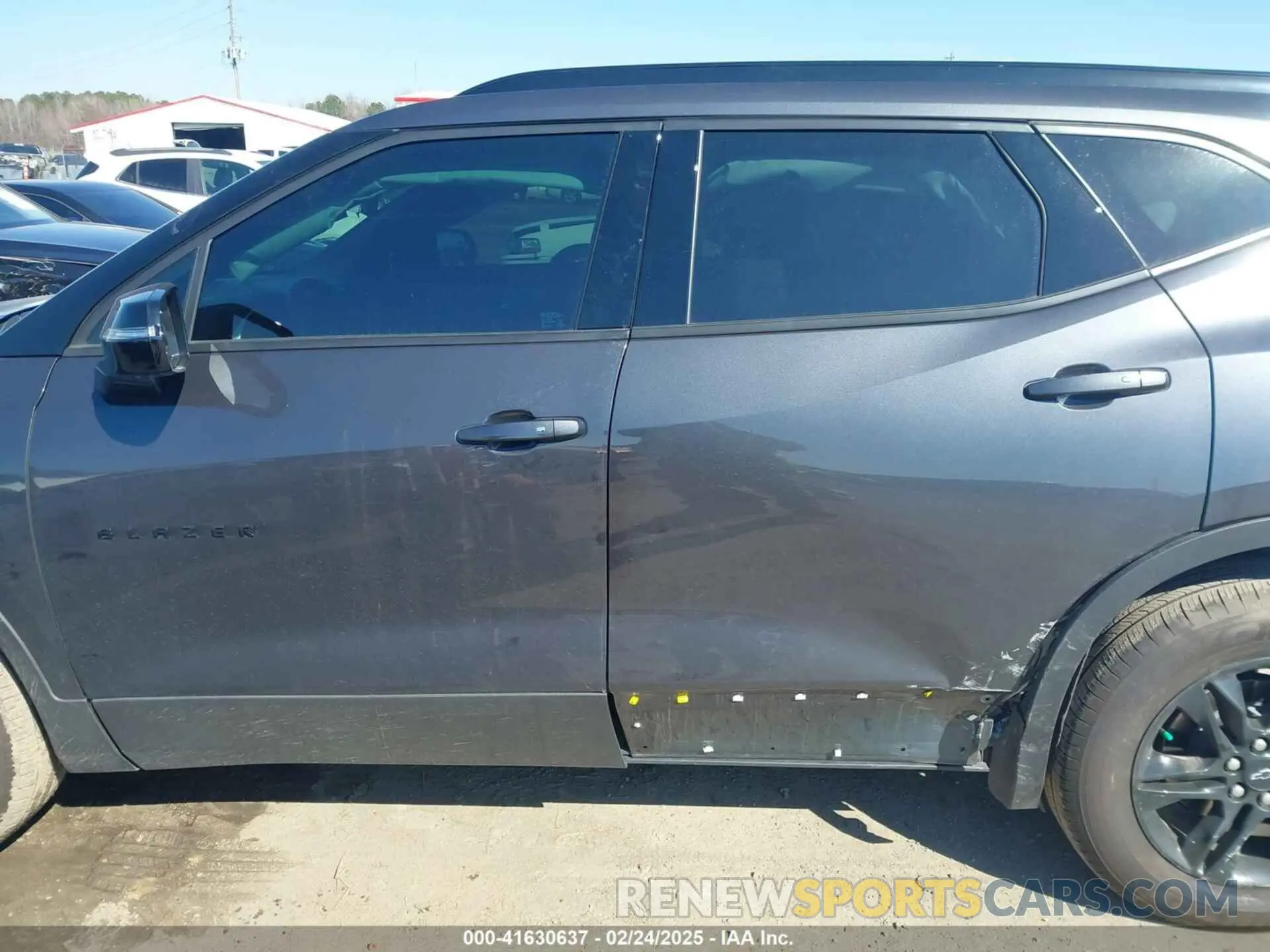 14 Photograph of a damaged car 3GNKBDR40NS235232 CHEVROLET BLAZER 2022