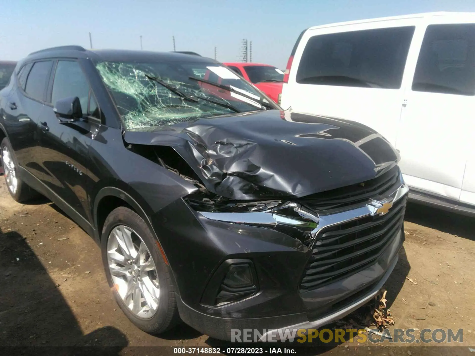 6 Photograph of a damaged car 3GNKBDRS0NS165505 CHEVROLET BLAZER 2022