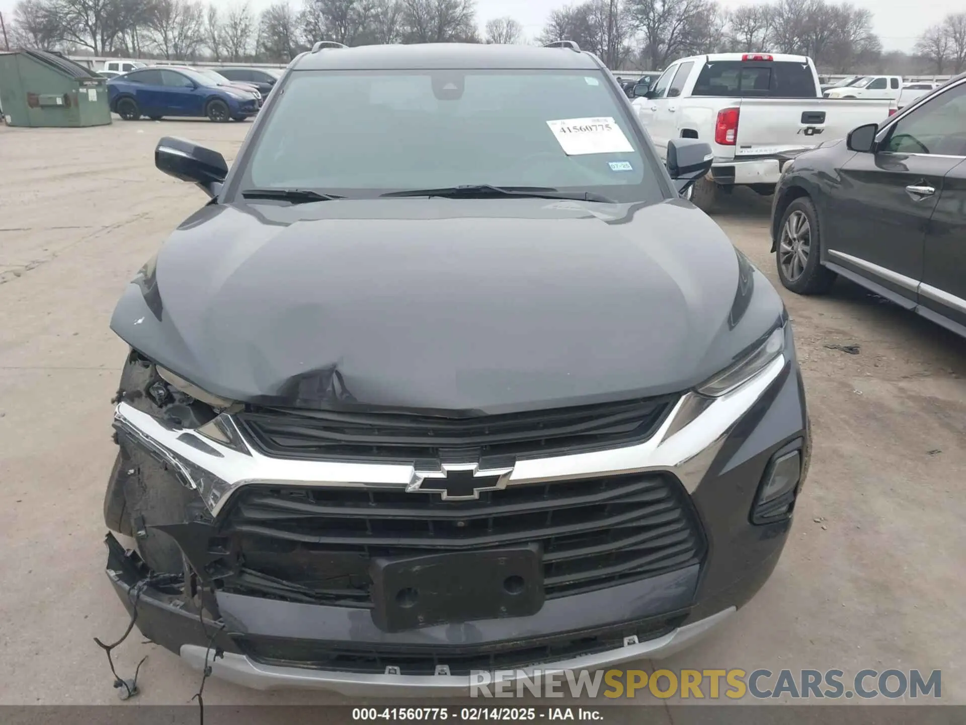 11 Photograph of a damaged car 3GNKBDRSXNS223071 CHEVROLET BLAZER 2022