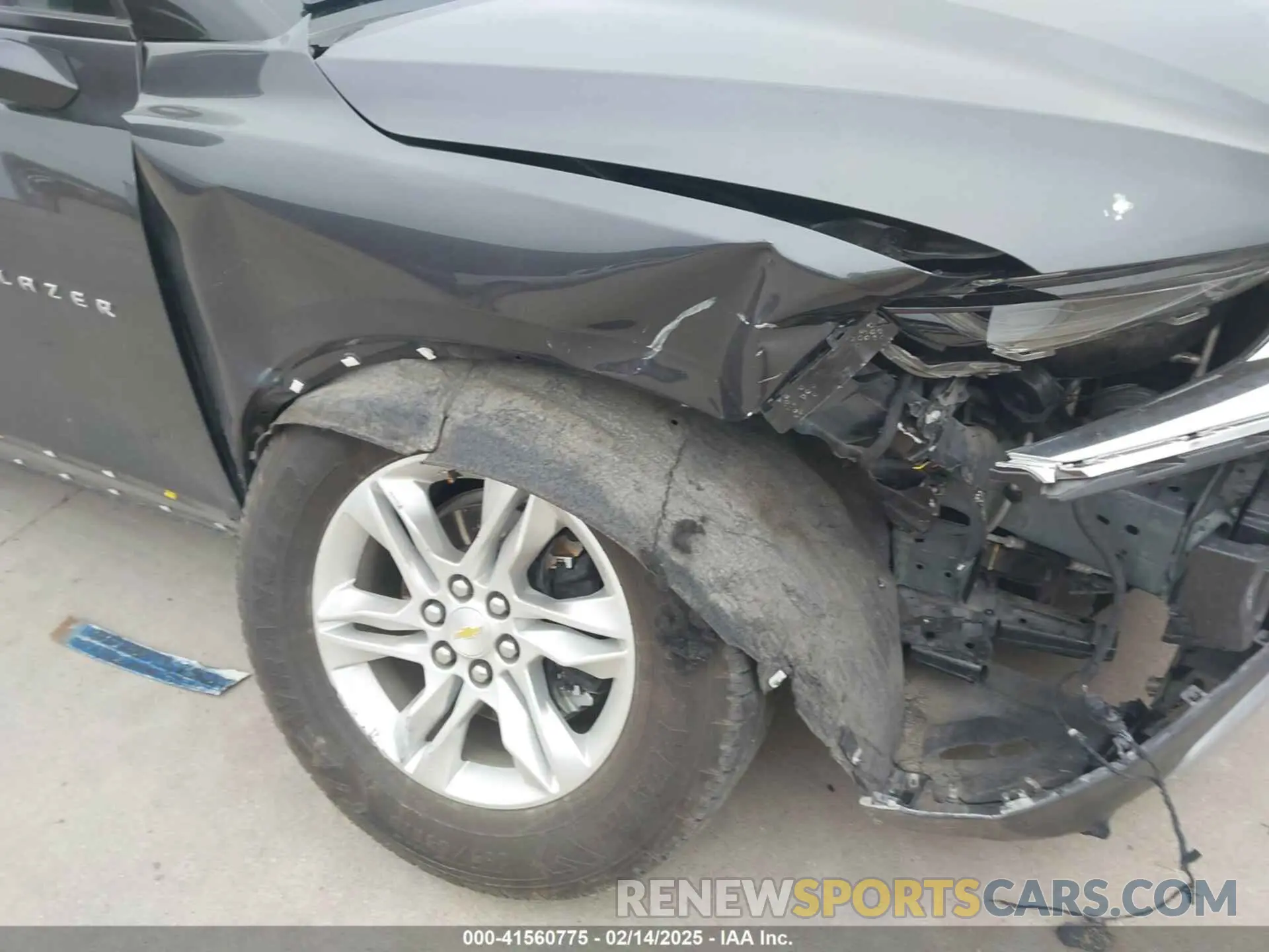 16 Photograph of a damaged car 3GNKBDRSXNS223071 CHEVROLET BLAZER 2022