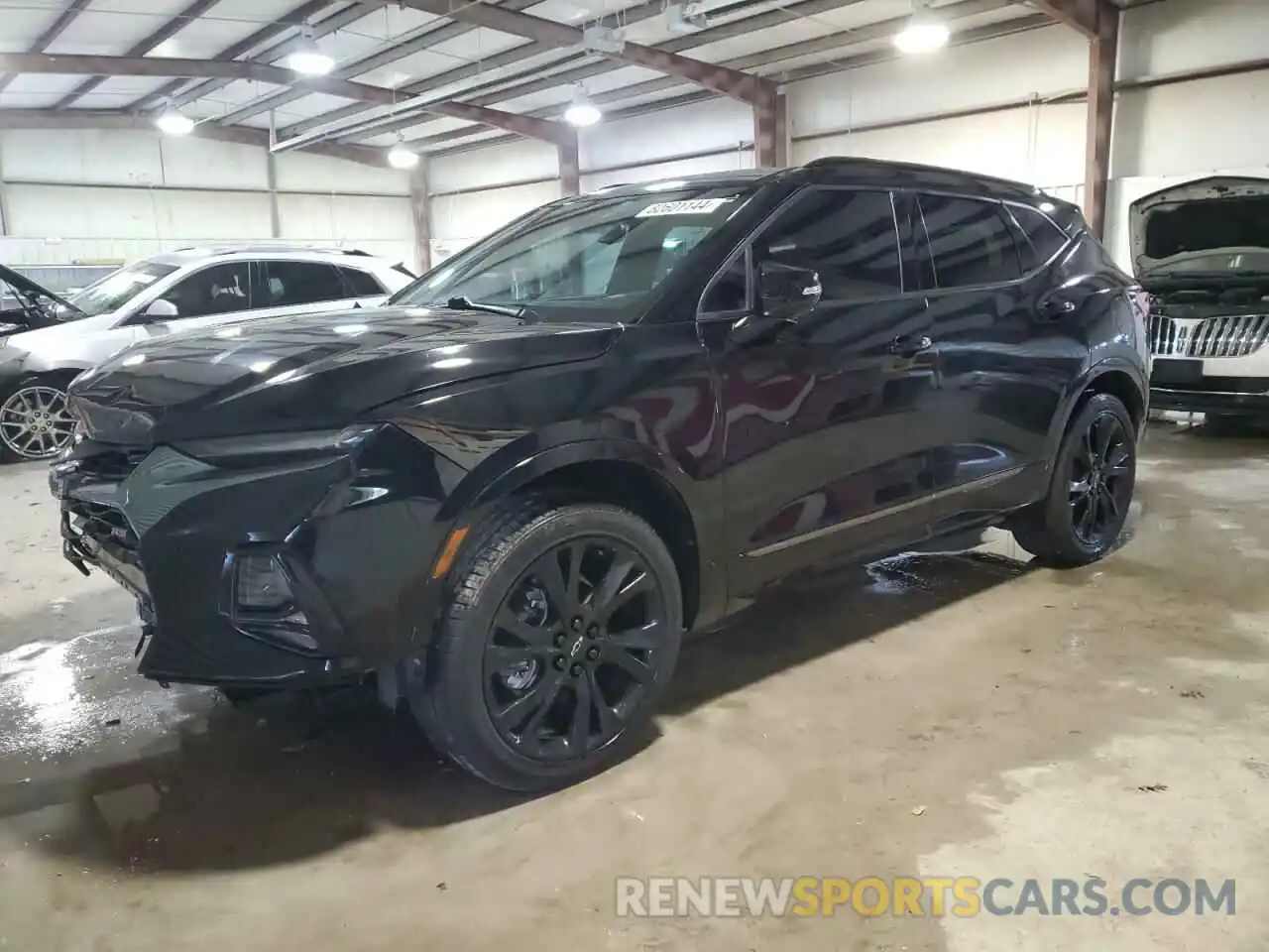 1 Photograph of a damaged car 3GNKBERS1NS138593 CHEVROLET BLAZER 2022