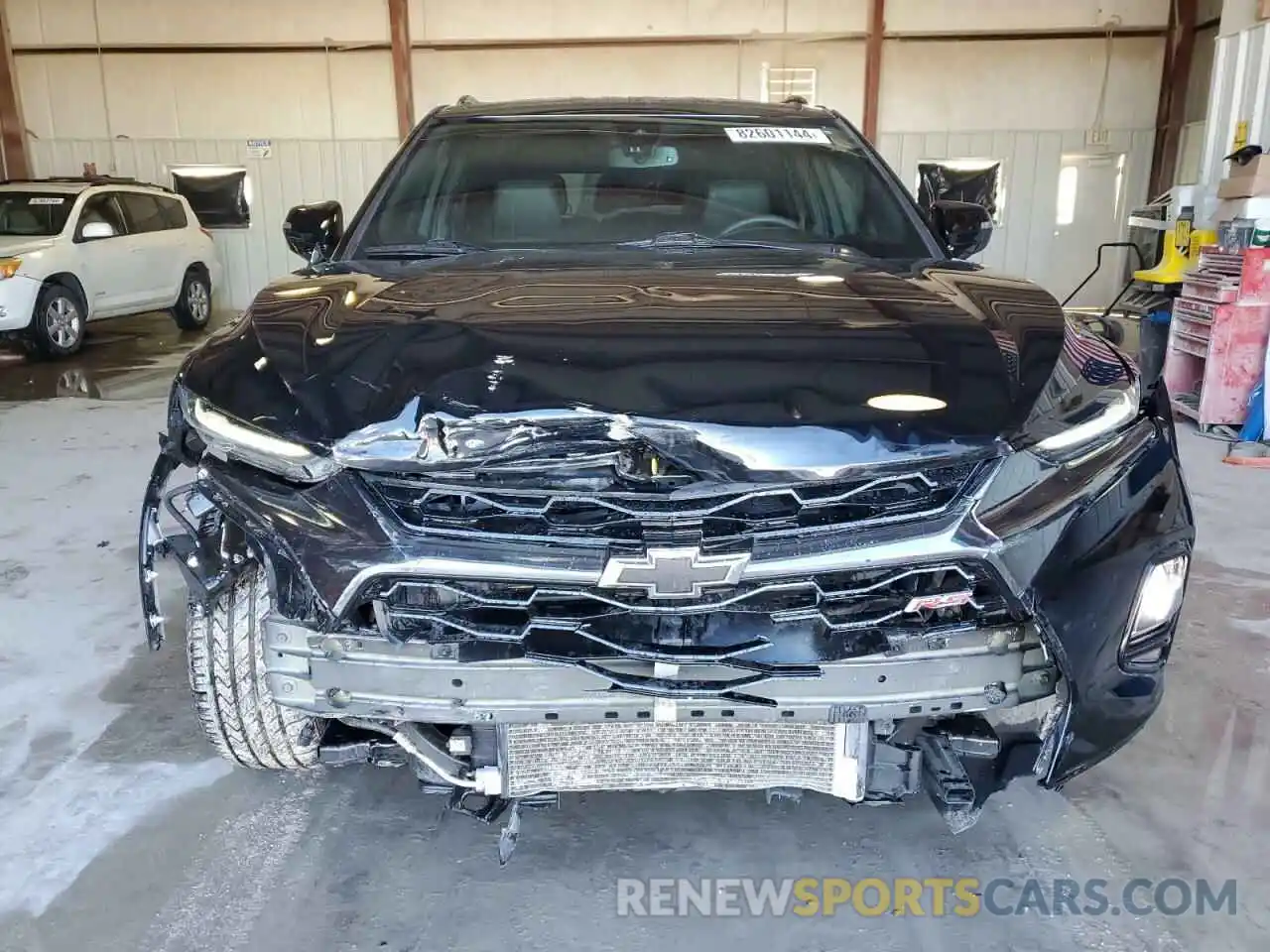 5 Photograph of a damaged car 3GNKBERS1NS138593 CHEVROLET BLAZER 2022