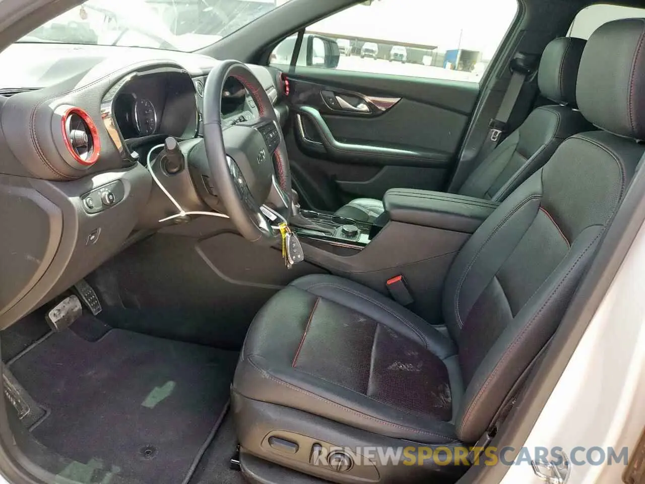 7 Photograph of a damaged car 3GNKBERS2NS148923 CHEVROLET BLAZER 2022
