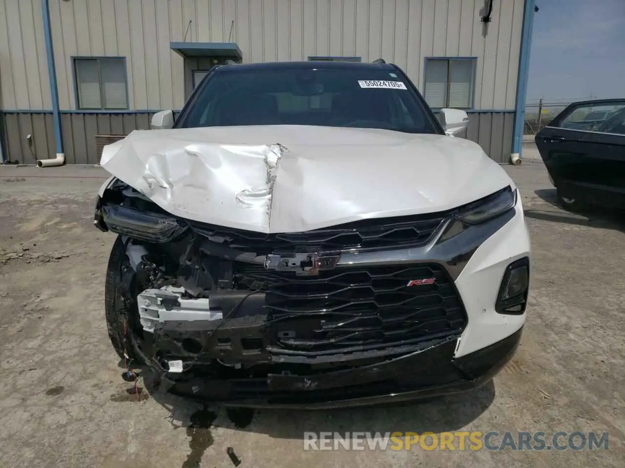 5 Photograph of a damaged car 3GNKBERS2NS232482 CHEVROLET BLAZER 2022