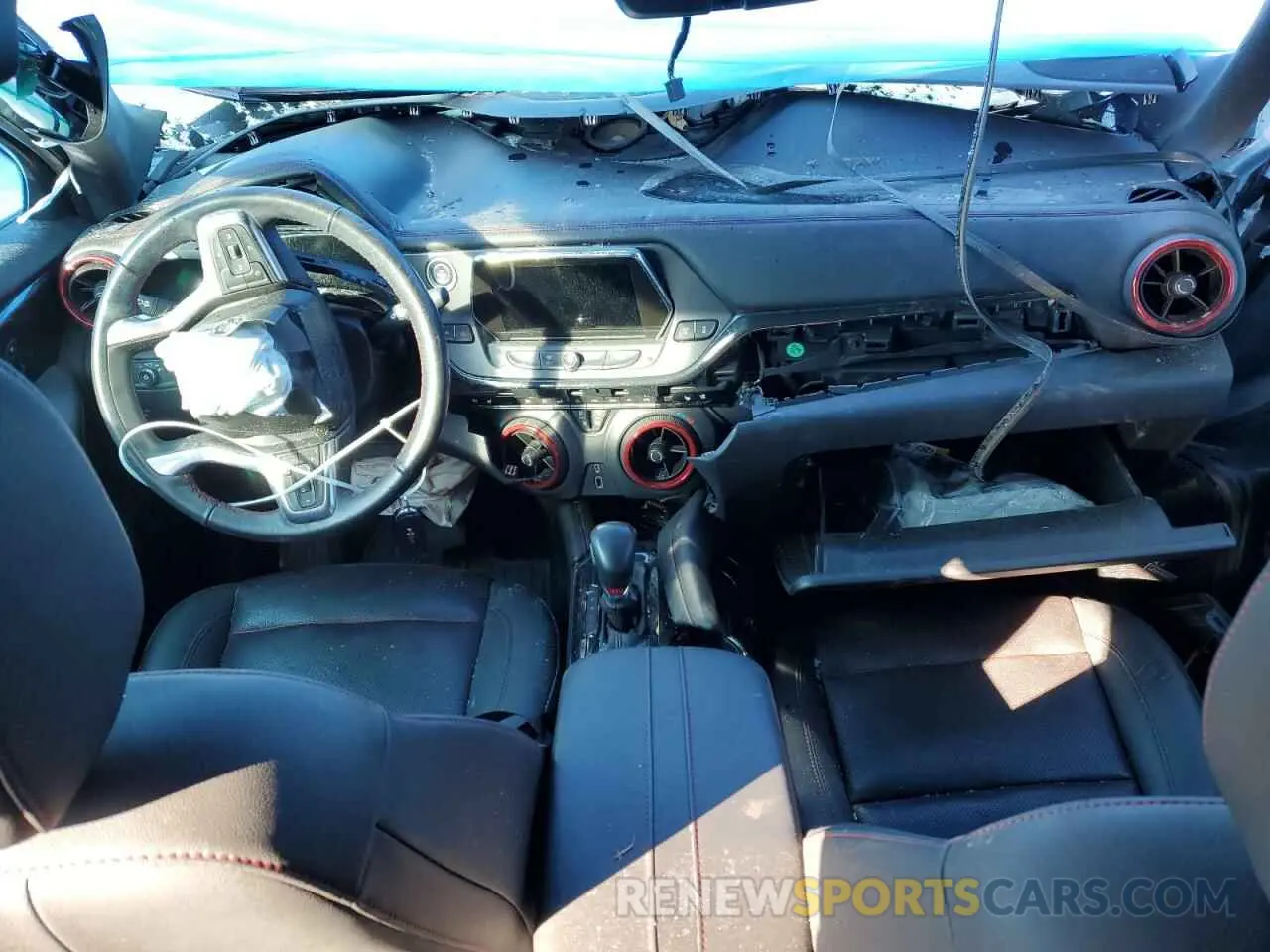 8 Photograph of a damaged car 3GNKBERS4NS134747 CHEVROLET BLAZER 2022