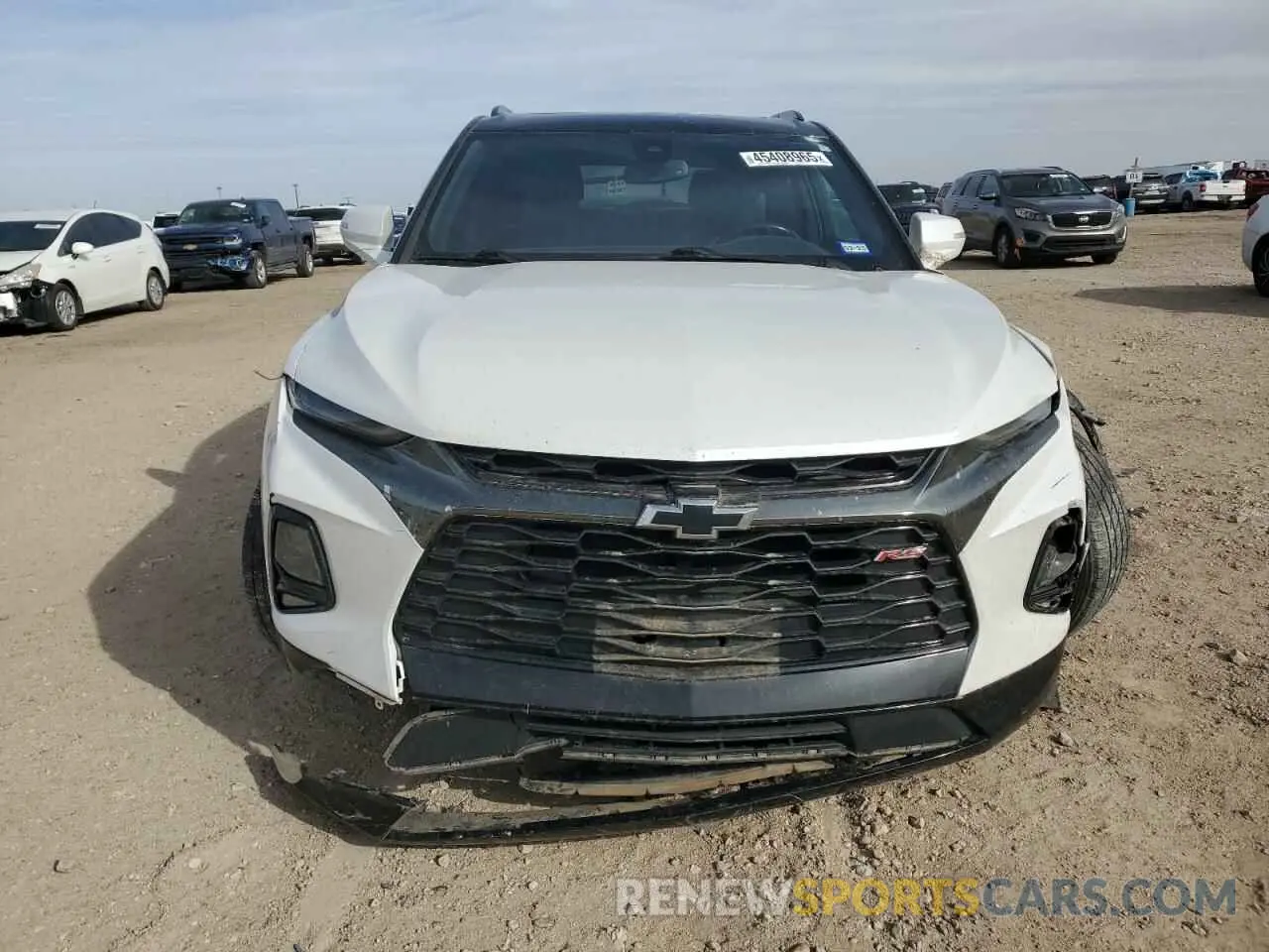 5 Photograph of a damaged car 3GNKBERS6NS143918 CHEVROLET BLAZER 2022