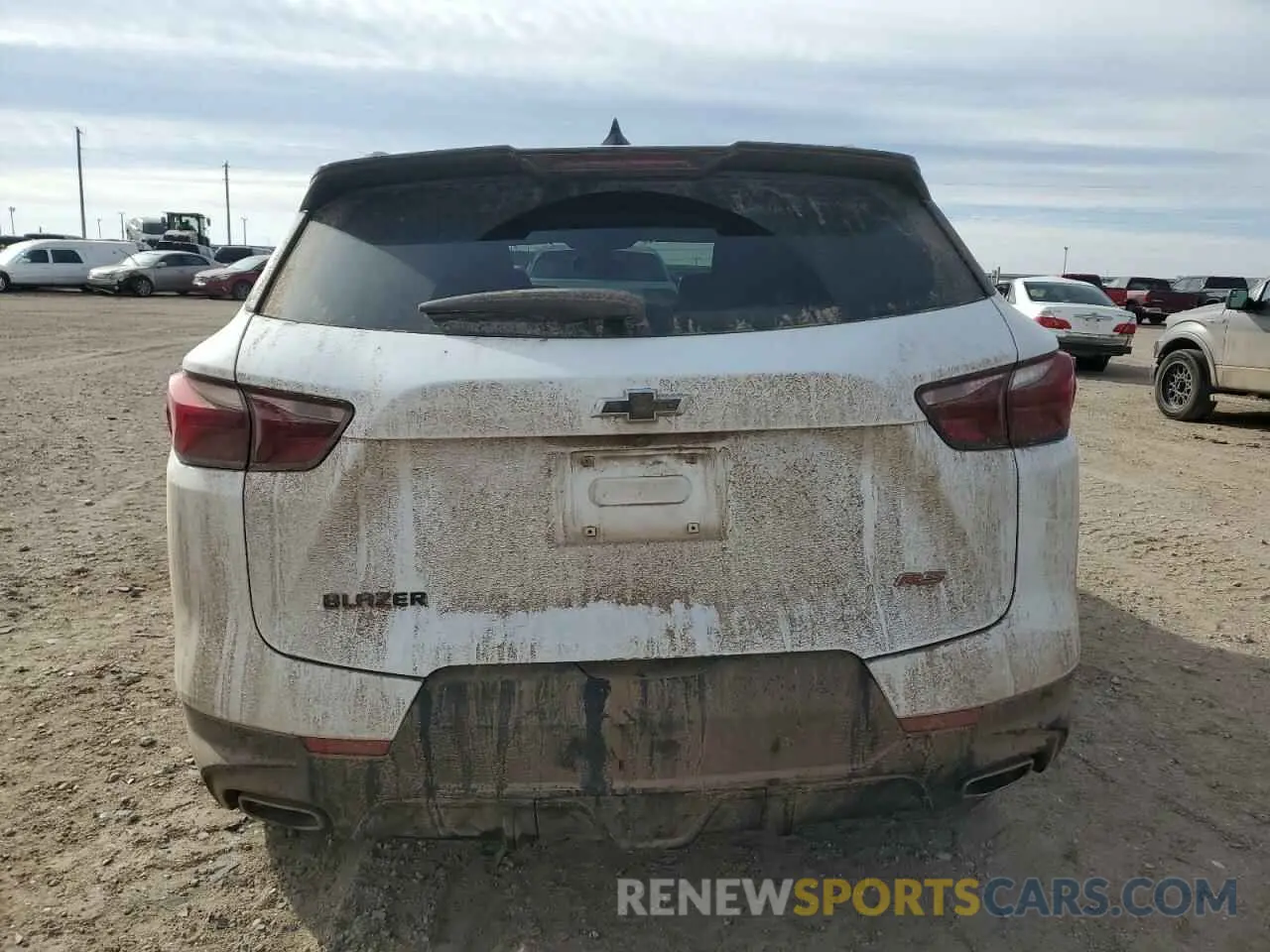 6 Photograph of a damaged car 3GNKBERS6NS143918 CHEVROLET BLAZER 2022
