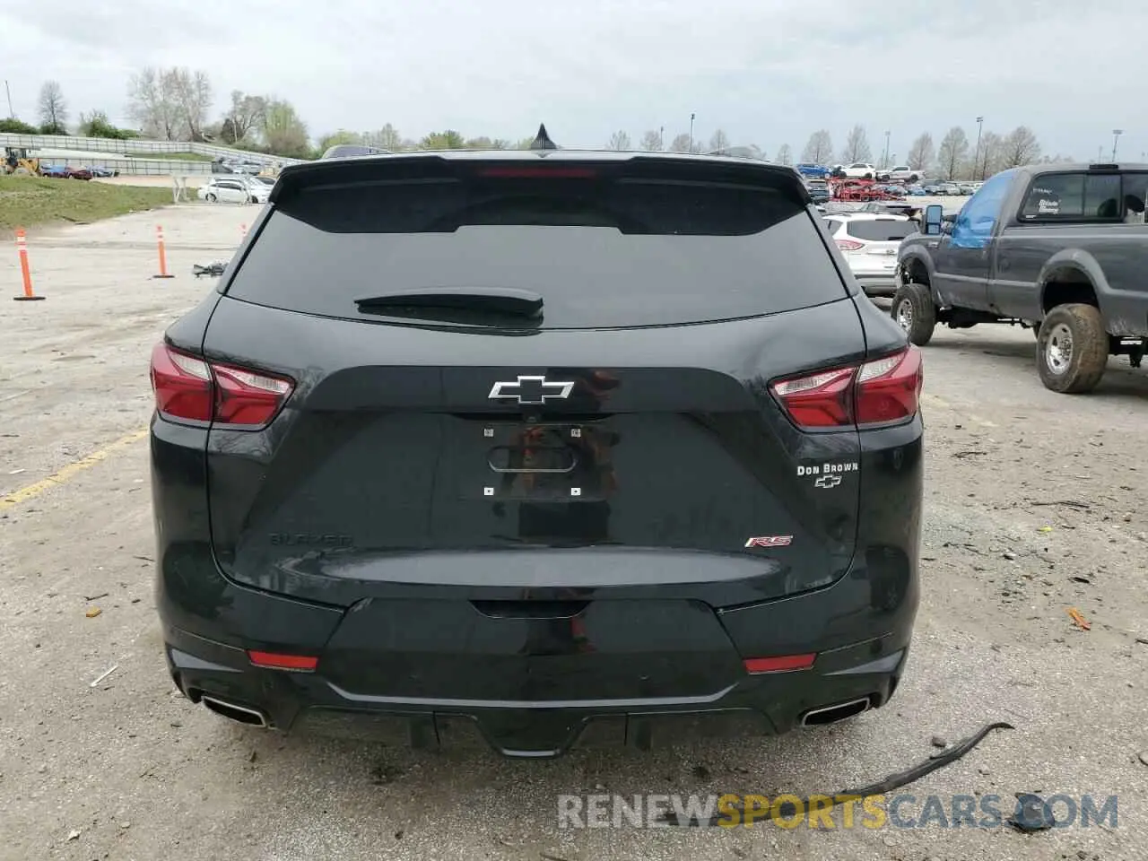 6 Photograph of a damaged car 3GNKBERS7NS131700 CHEVROLET BLAZER 2022