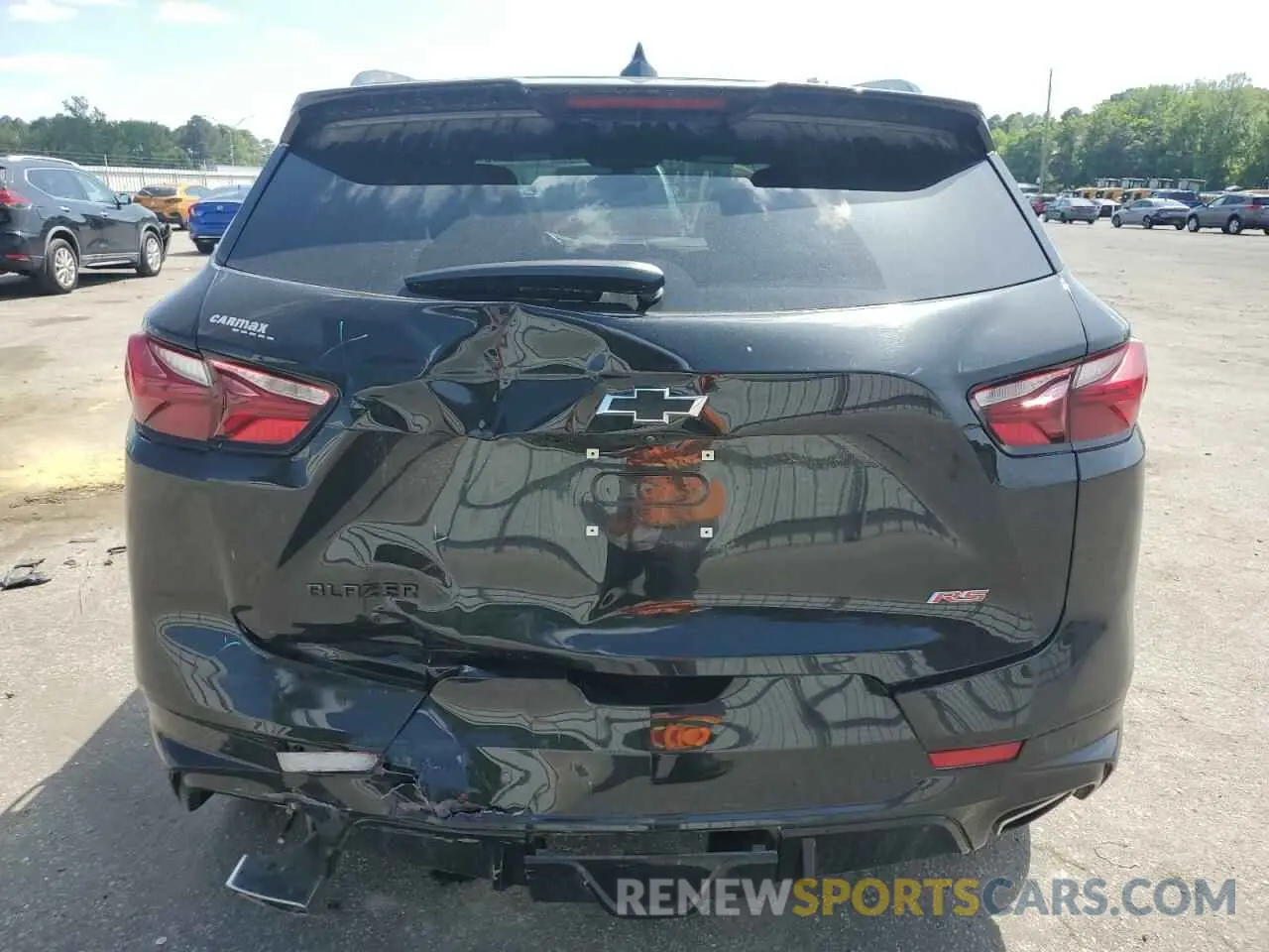 6 Photograph of a damaged car 3GNKBERS8NS139112 CHEVROLET BLAZER 2022